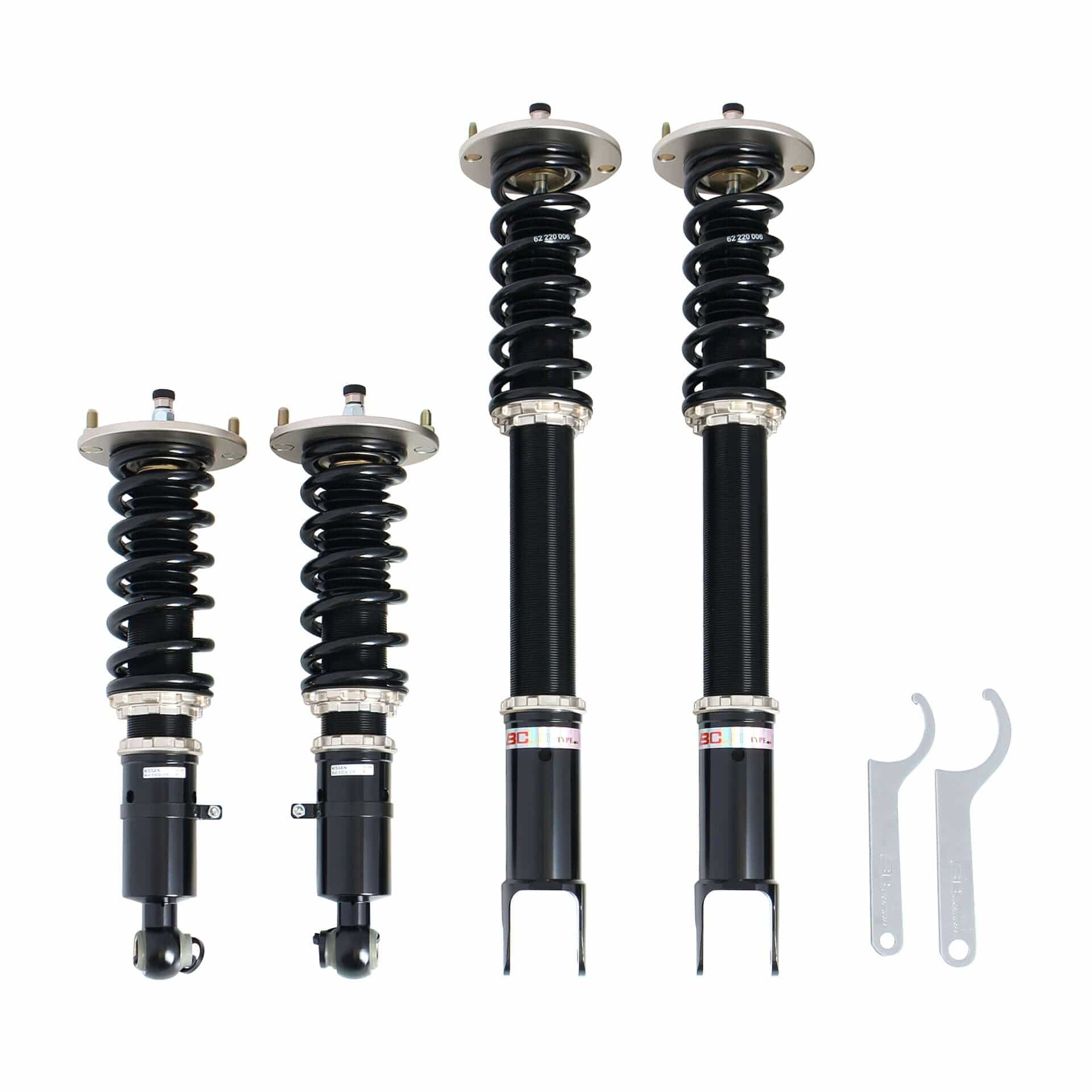 BC Racing BR Series Coilovers for 1995-1998 Nissan Skyline R33 GTR (BCNR33) D-08-BR