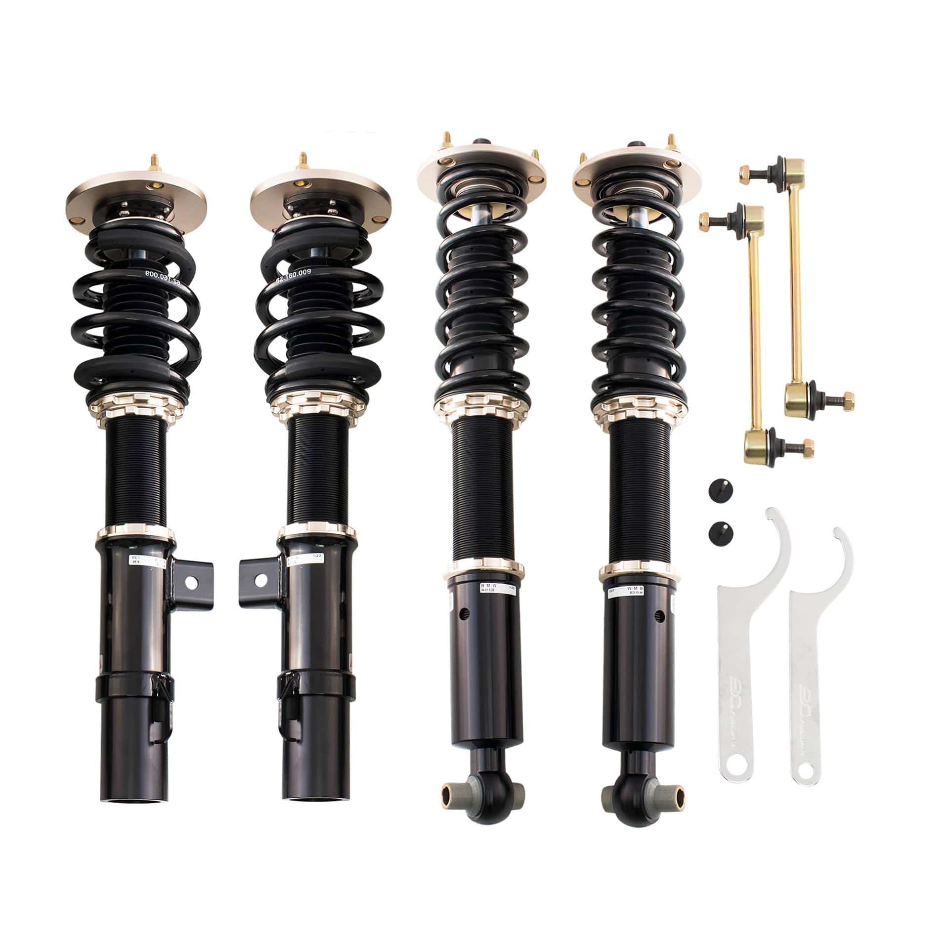 BC Racing BR Series Coilovers for 1995-2001 BMW 7 Series (E38)