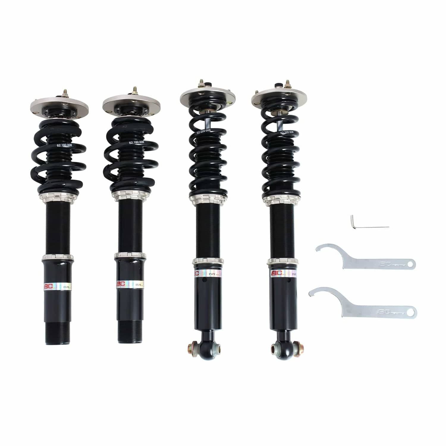 BC Racing BR Series Coilovers for 1995-2003 BMW 5 Series Sedan (E39) I-06-BR
