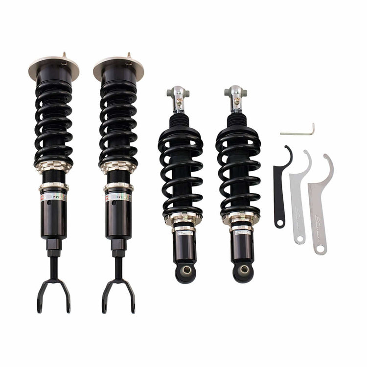 BC Racing BR Series Coilovers for 1996-2001 Audi A4 AWD (B5) S-09-BR