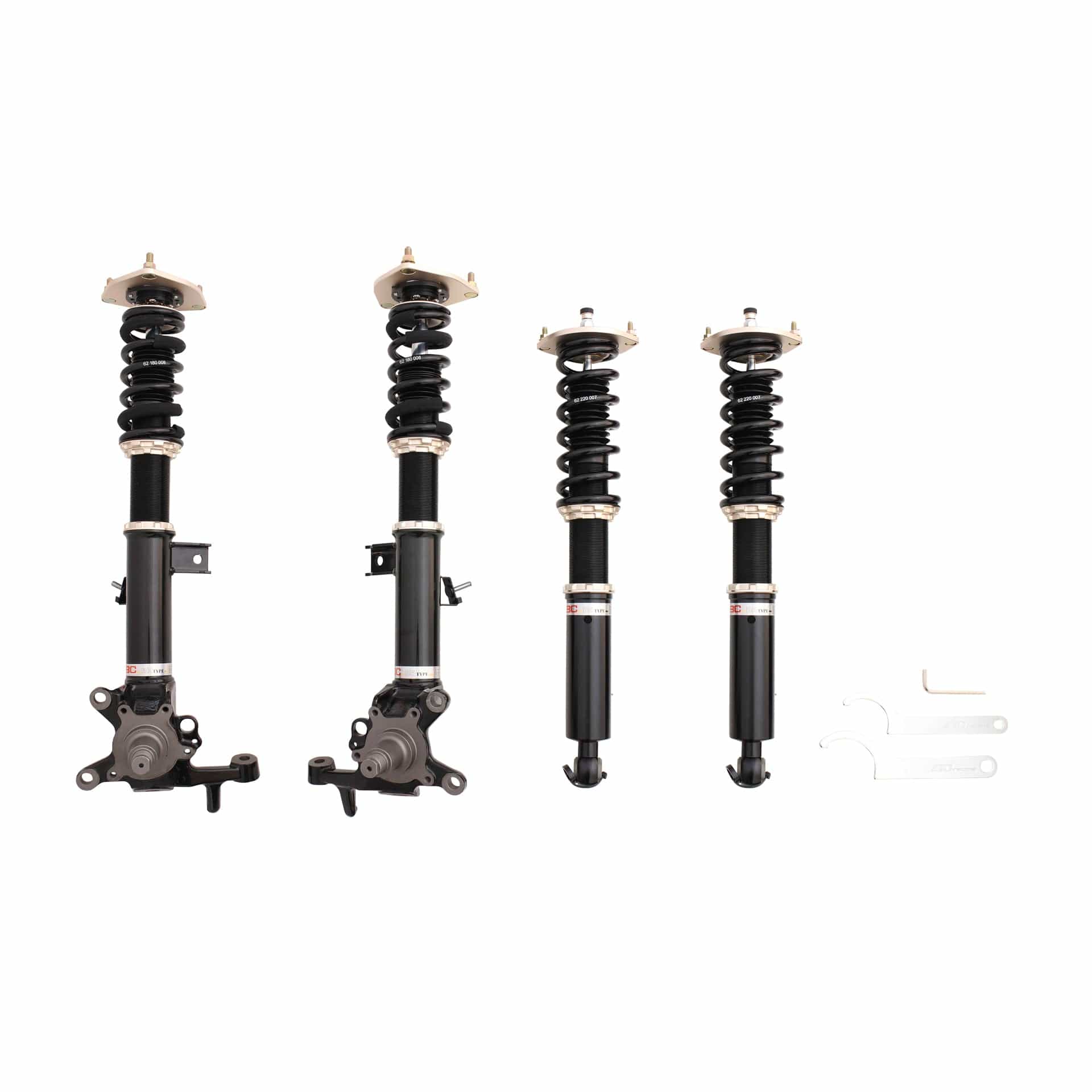BC Racing BR Series Coilovers for 1997-2001 Infiniti Q45 (Y33)