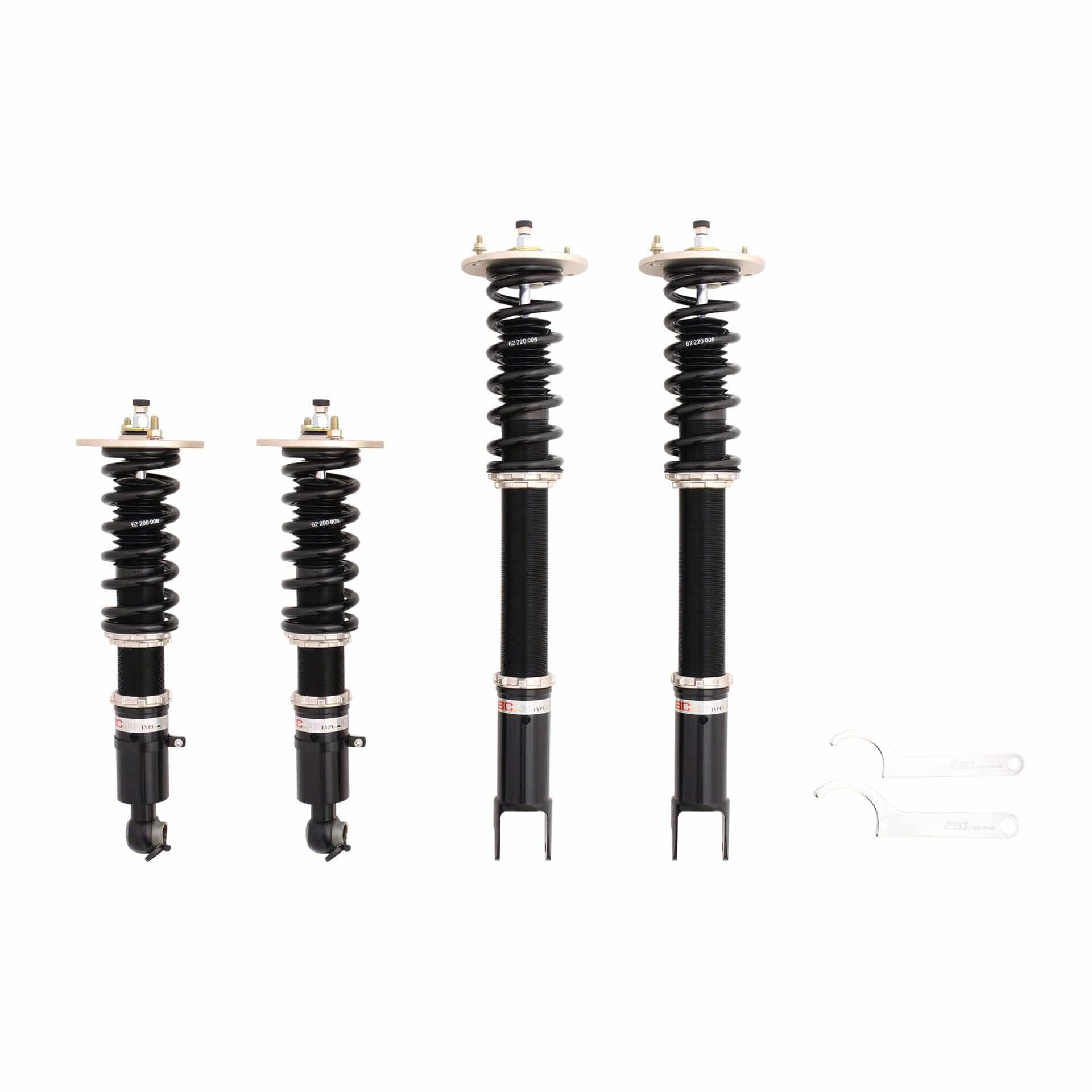 BC Racing BR Series Coilovers for 1999-2002 Nissan Skyline R34 GTS (ER34) Fork D-18-BR