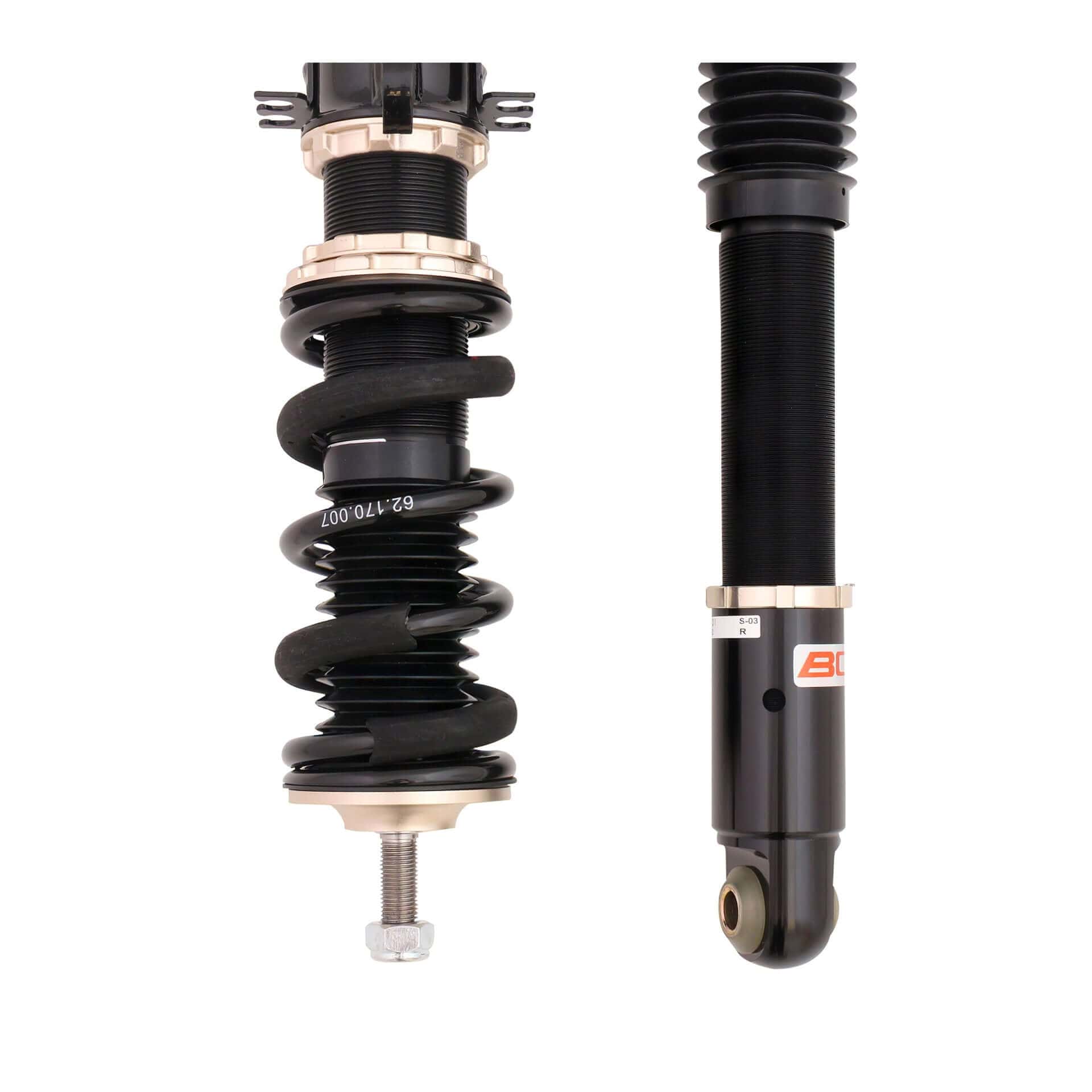 BC Racing BR Series Coilovers for 1999-2005 Volkswagen Golf R32 AWD (MK4) S-03-BR