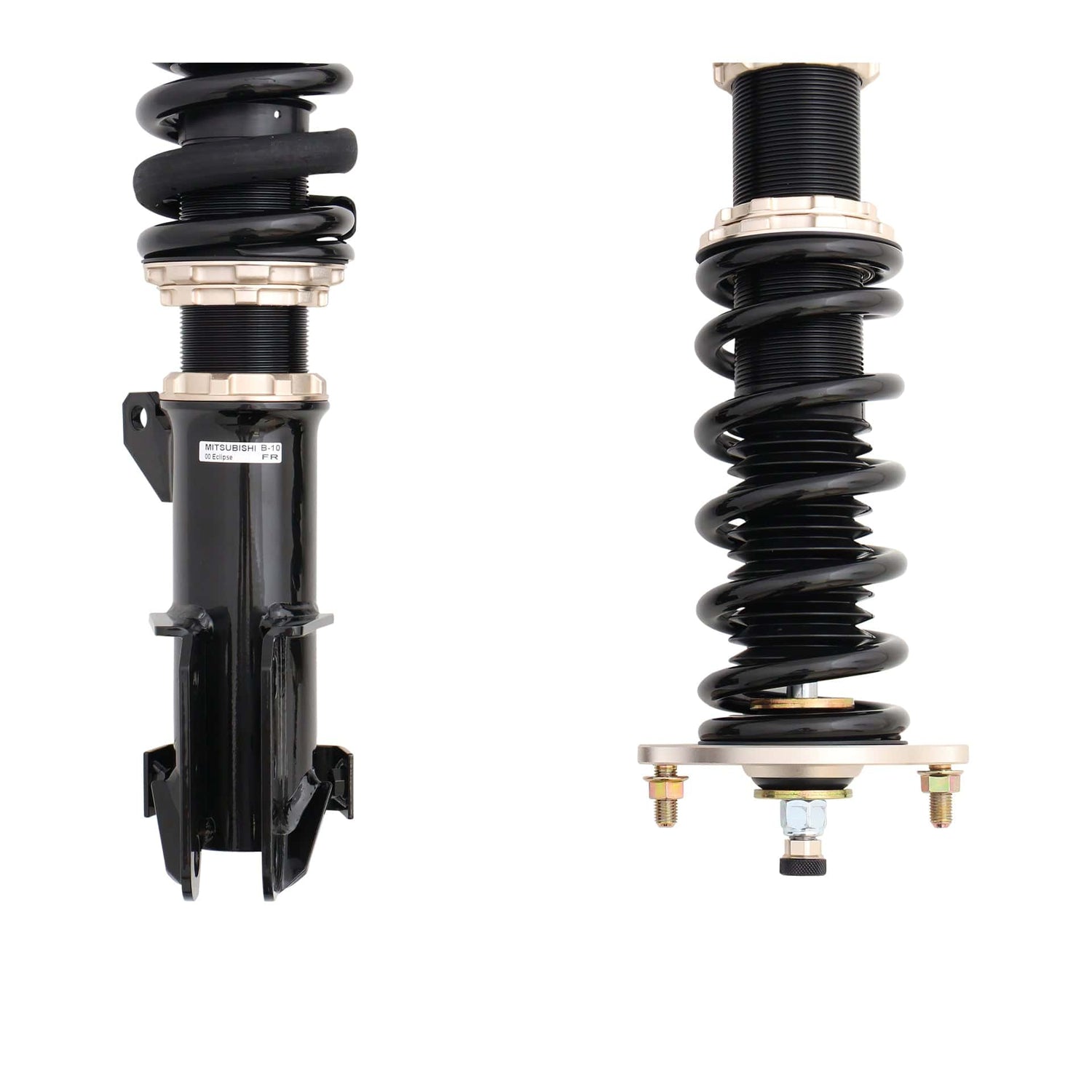 BC Racing BR Series Coilovers for 2000-2005 Mitsubishi Eclipse (D53A/D52)