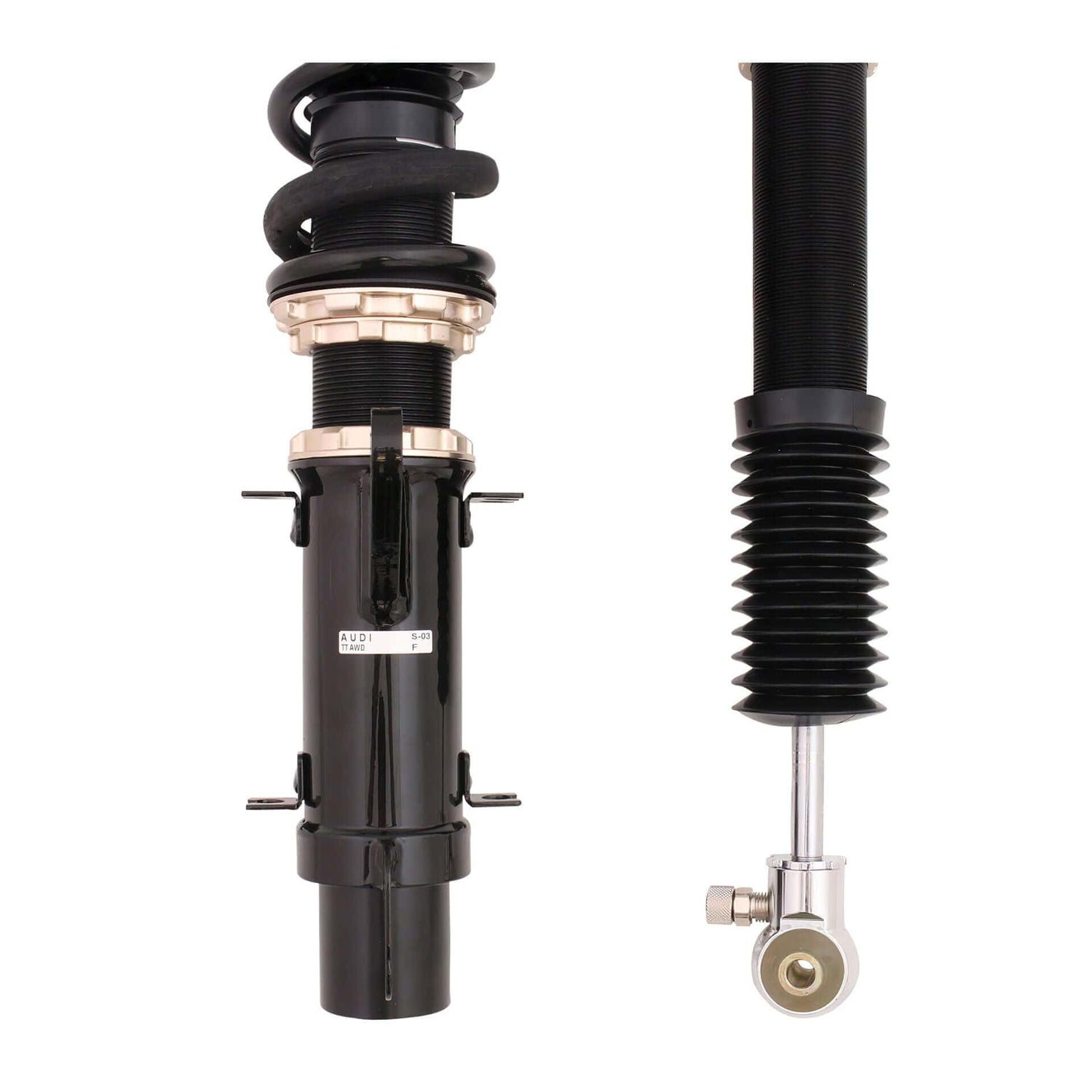 BC Racing BR Series Coilovers for 2000-2006 Audi TT AWD (TTR/TTC/8N) S-03-BR