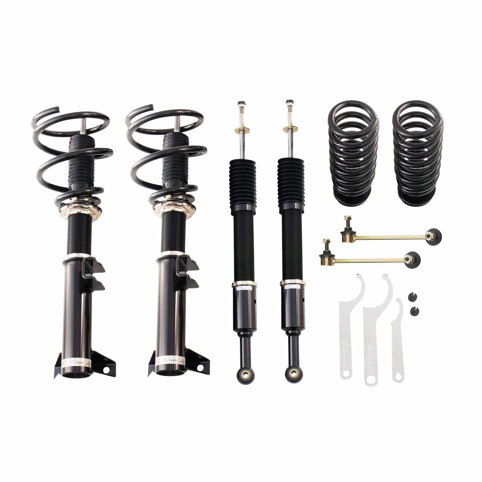 BC Racing BR Series Coilovers for 2001-2007 Mercedes-Benz C-Class C230/C240/C320 (W203) J-01-BR