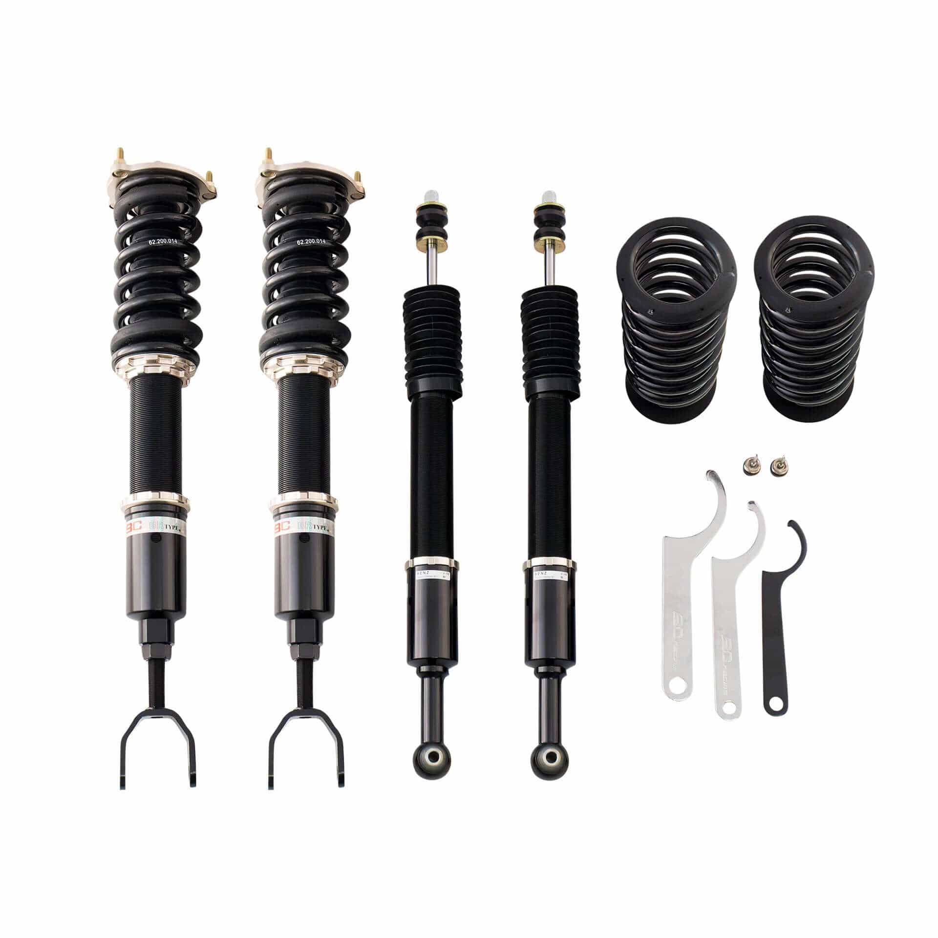 BC Racing BR Series Coilovers for 2002-2009 Mercedes-Benz E-Class 4DR w/Airmatic J-10-BR