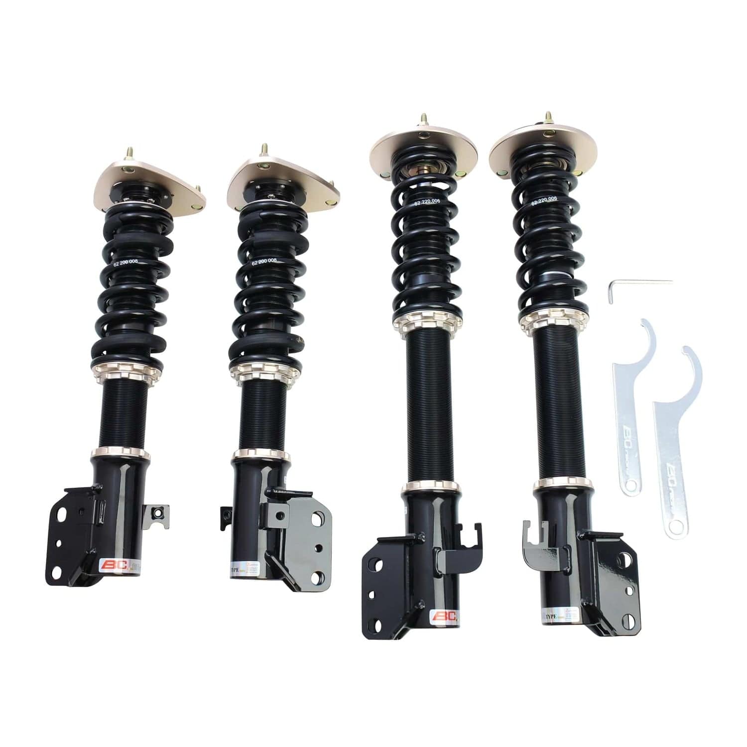 BC Racing BR Series Coilovers for 2003-2008 Subaru Forester (SG) F-12-BR