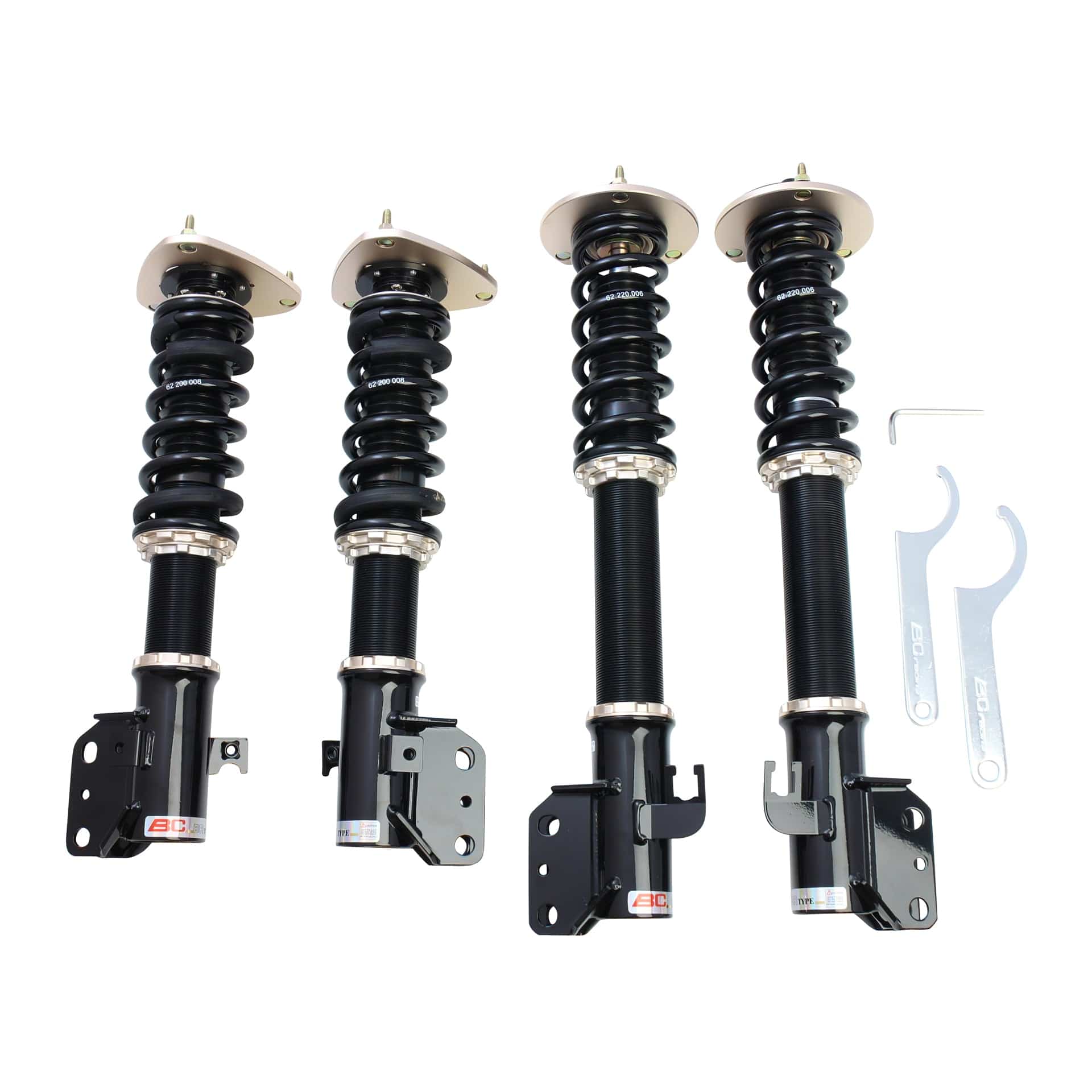 BC Racing BR Series Coilovers for 2003-2008 Subaru Forester (SG)