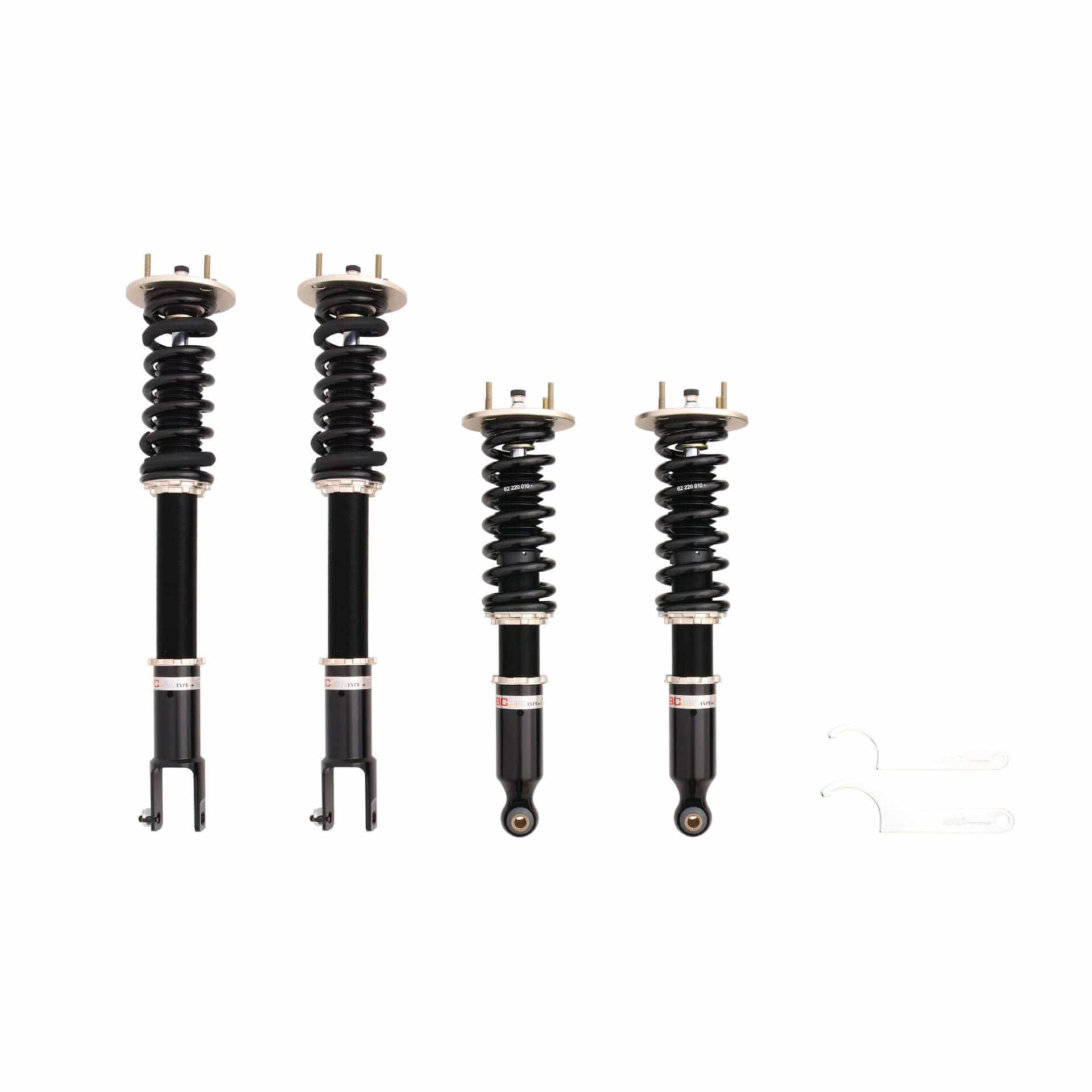 BC Racing BR Series Coilovers for 2003-2009 Jaguar XJ (X350/X358) ZX-02-BR