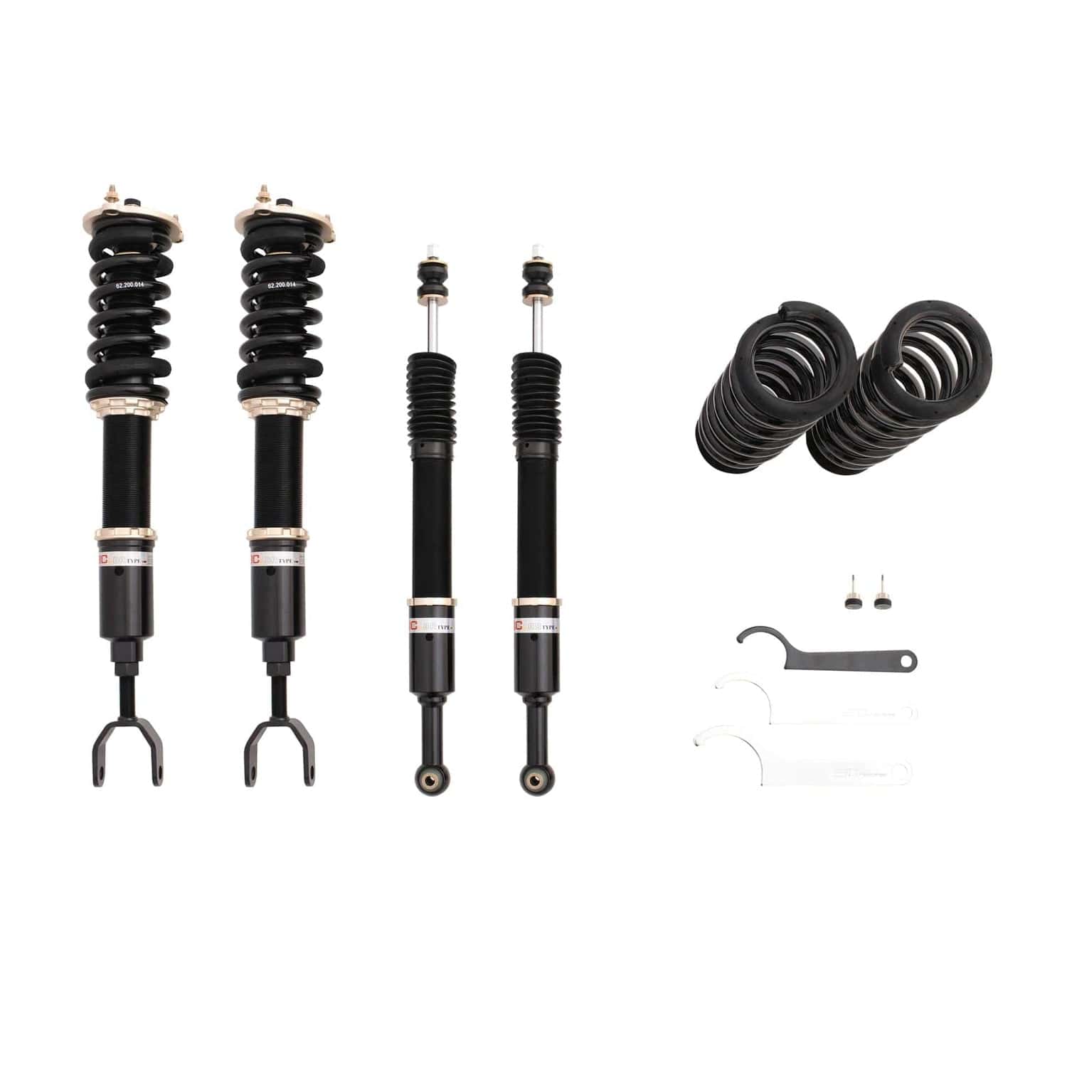 BC Racing BR Series Coilovers for 2003-2009 Mercedes-Benz E-Class 4DR (W211) J-06-BR