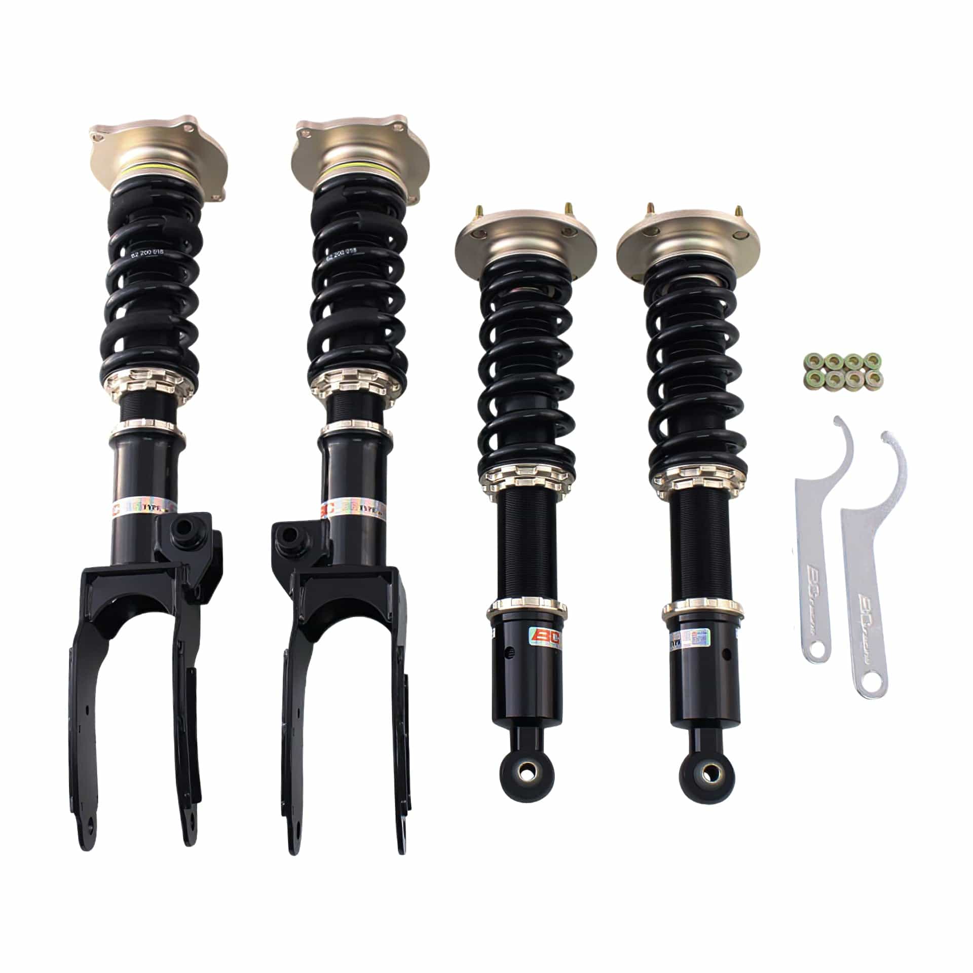 BC Racing BR Series Coilovers for 2004-2010 Porsche Cayenne S w/o PASM (955/957)