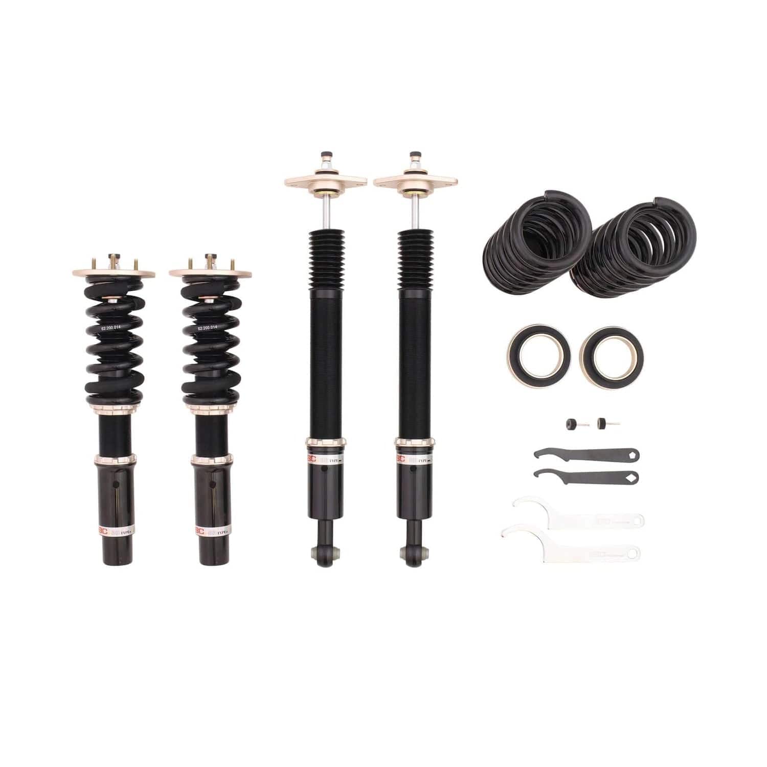 BC Racing BR Series Coilovers for 2005-2016 Chrysler 300C AWD (LX/LD) Z-04-BR