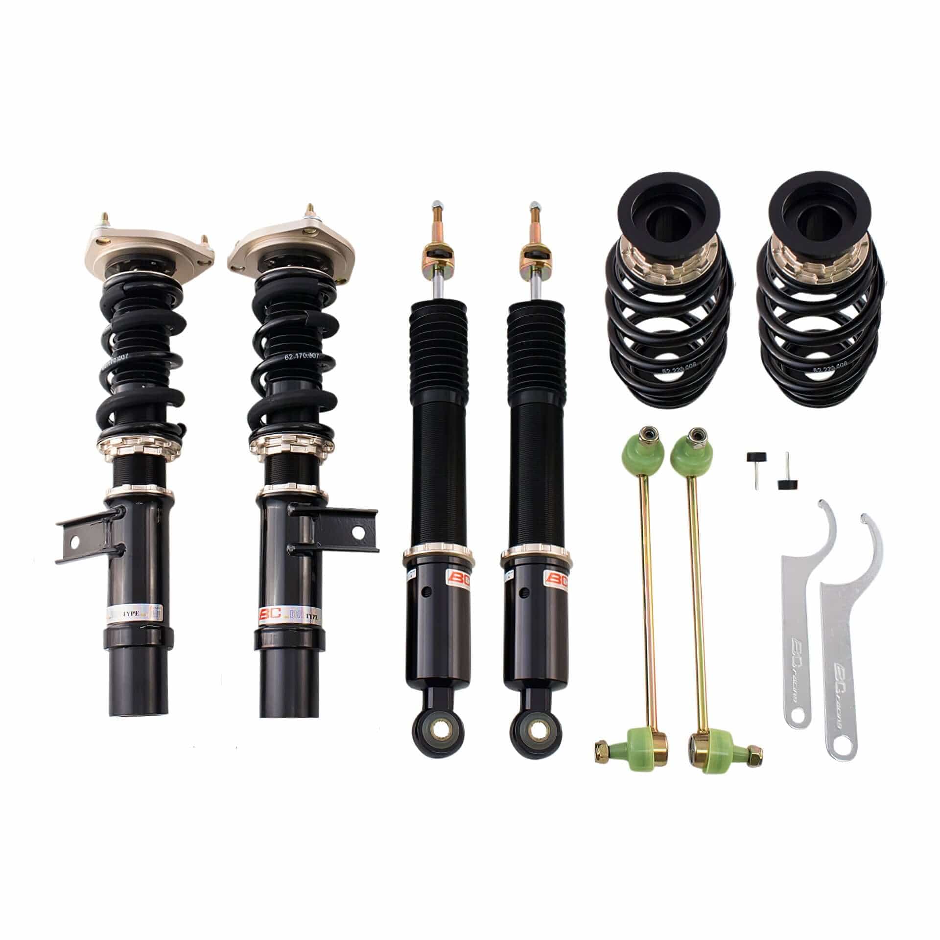 BC Racing BR Series Coilovers for 2006-2011 Volkswagen Passat (B6) H-12-BR