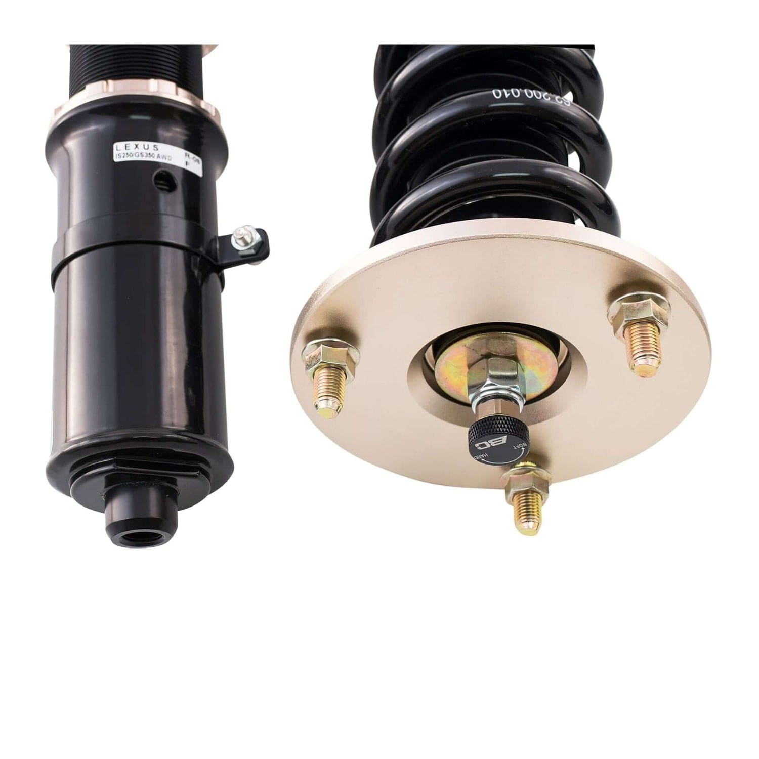 BC Racing BR Series Coilovers for 2006-2012 Lexus GS300 AWD (GSE25) R-08-BR
