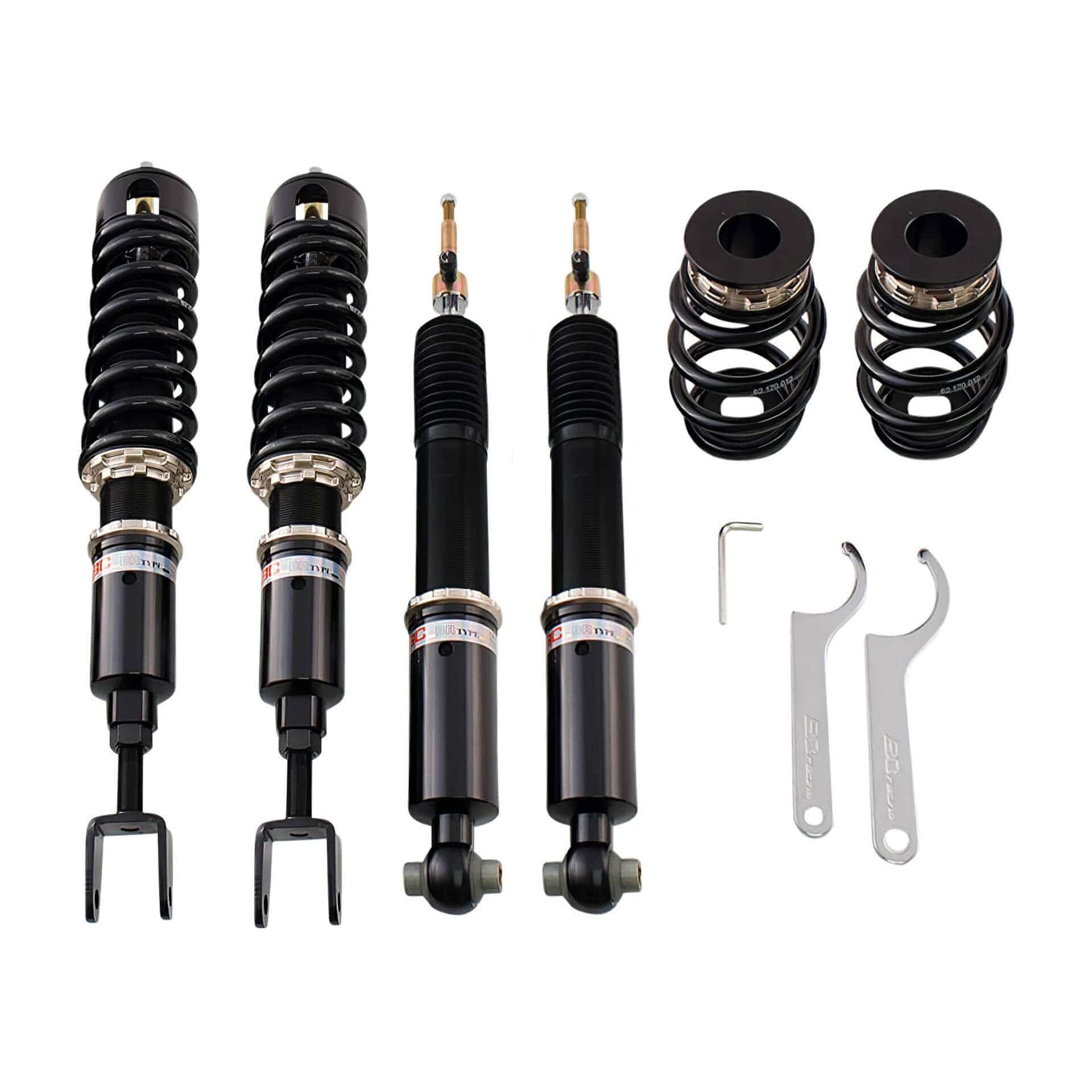 BC Racing BR Series Coilovers for 2007-2008 Audi RS4 Sedan (B7/8E) S-02-BR