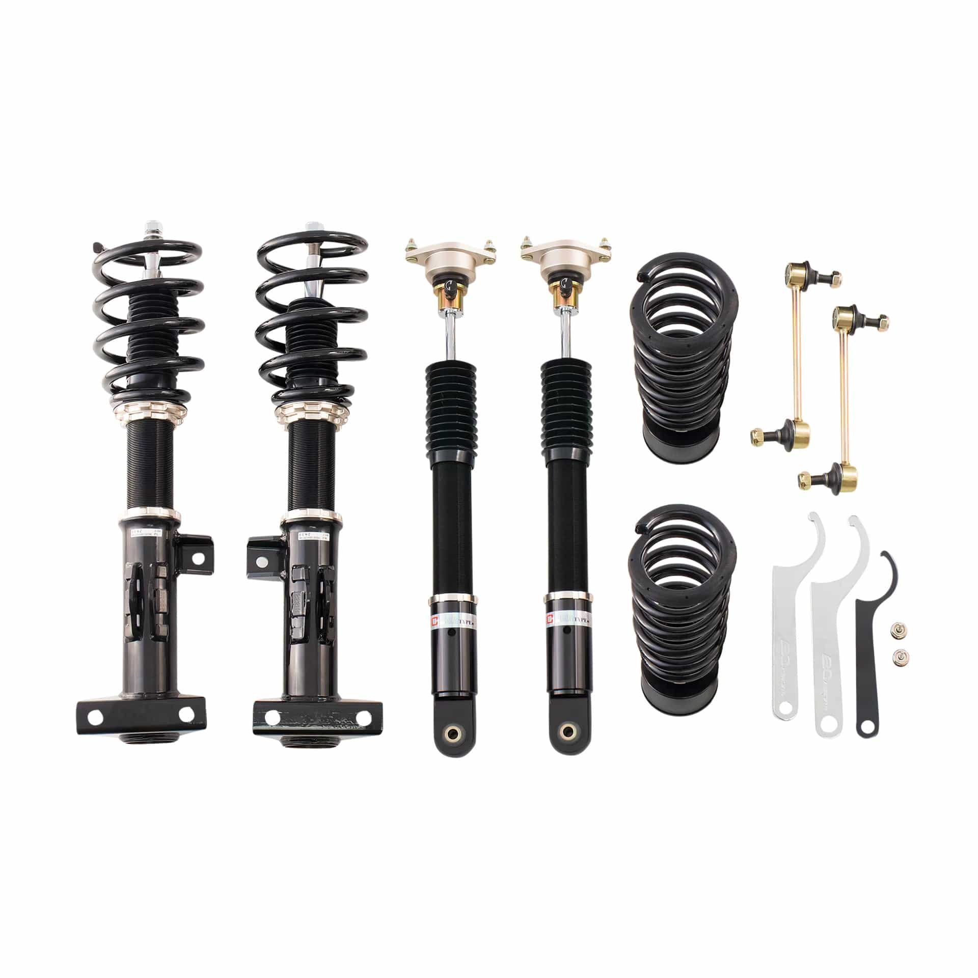BC Racing BR Series Coilovers for 2008-2015 Mercedes-Benz C63 AMG (W204)