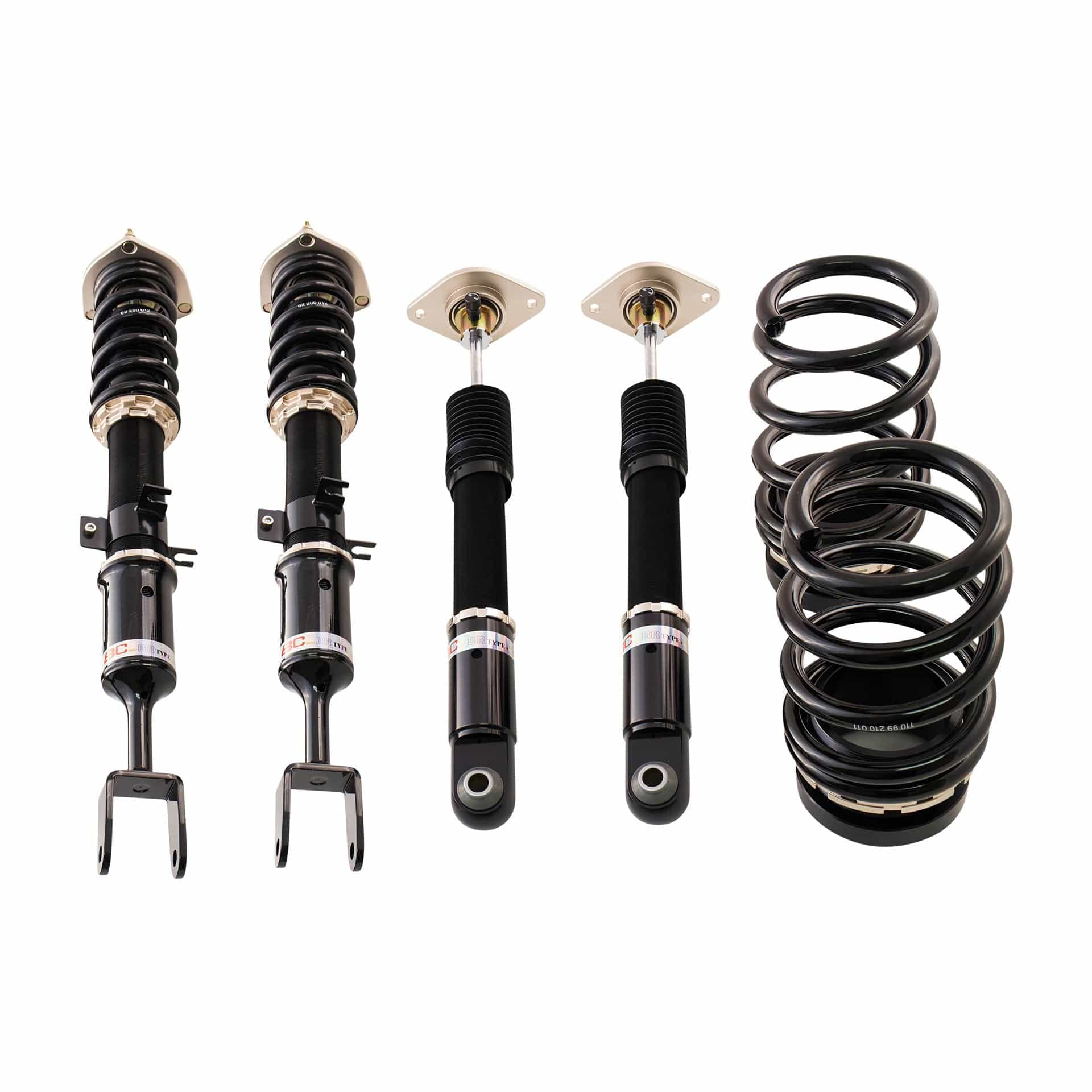 BC Racing BR Series Coilovers for 2009-2012 Infiniti FX35 RWD (S51) V-09-BR