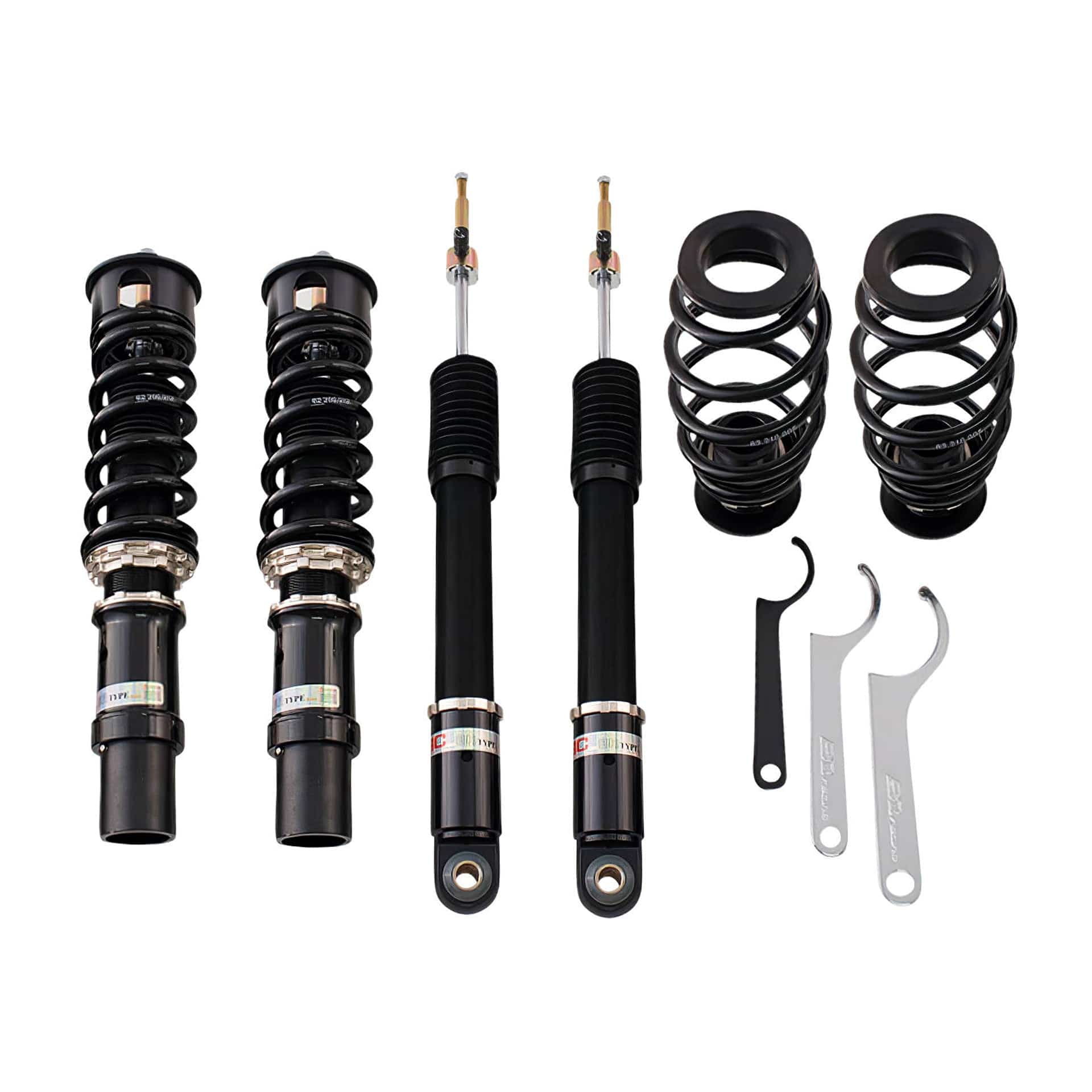 BC Racing BR Series Coilovers for 2009-2016 Audi A4 FWD/AWD (B8) S-07-BR