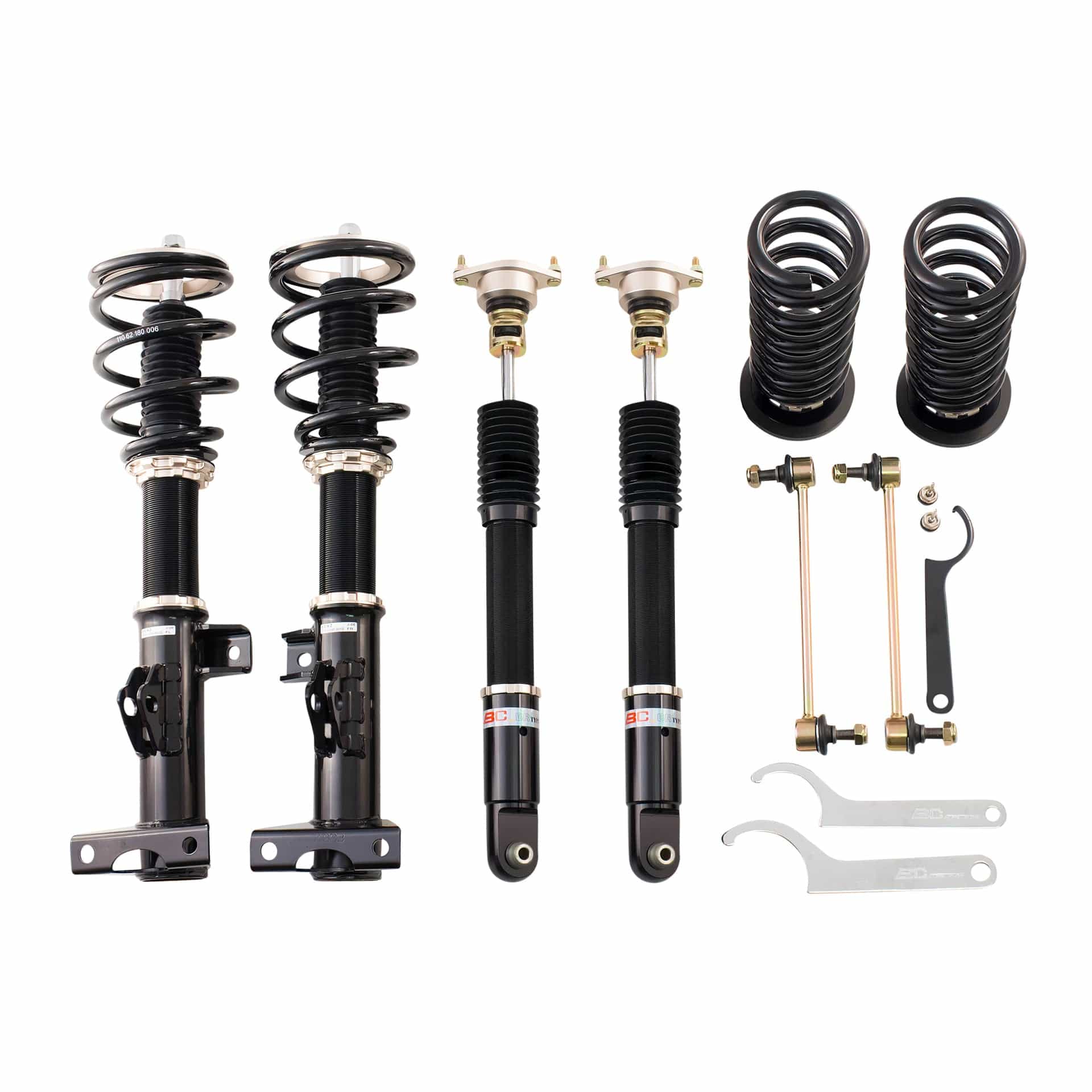 BC Racing BR Series Coilovers for 2010-2016 Mercedes-Benz E-Class Sedan w/o Airmatic Front (W212) J-08-BR