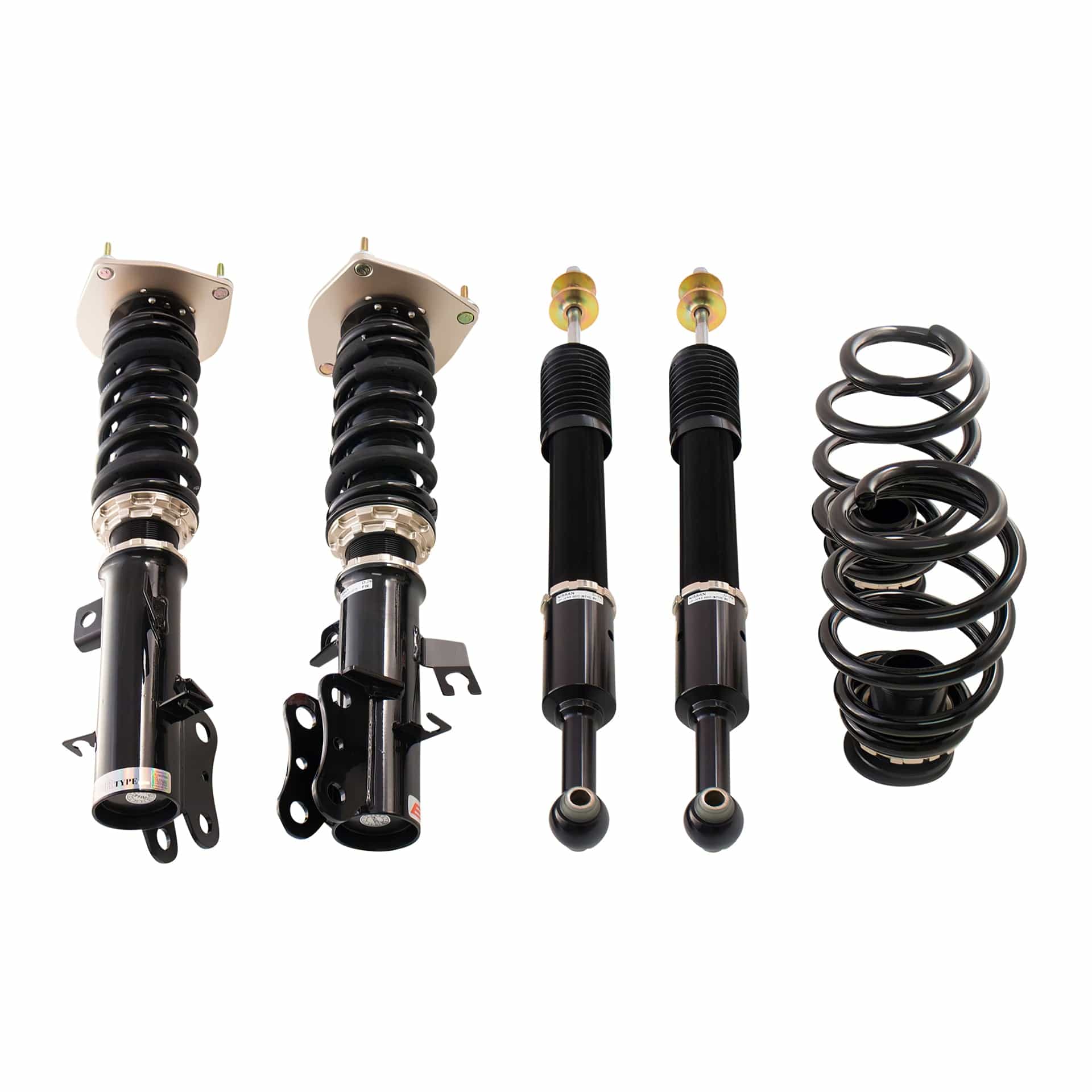 BC Racing BR Series Coilovers for 2010-2017 Nissan Juke AWD (NF15) D-76-BR