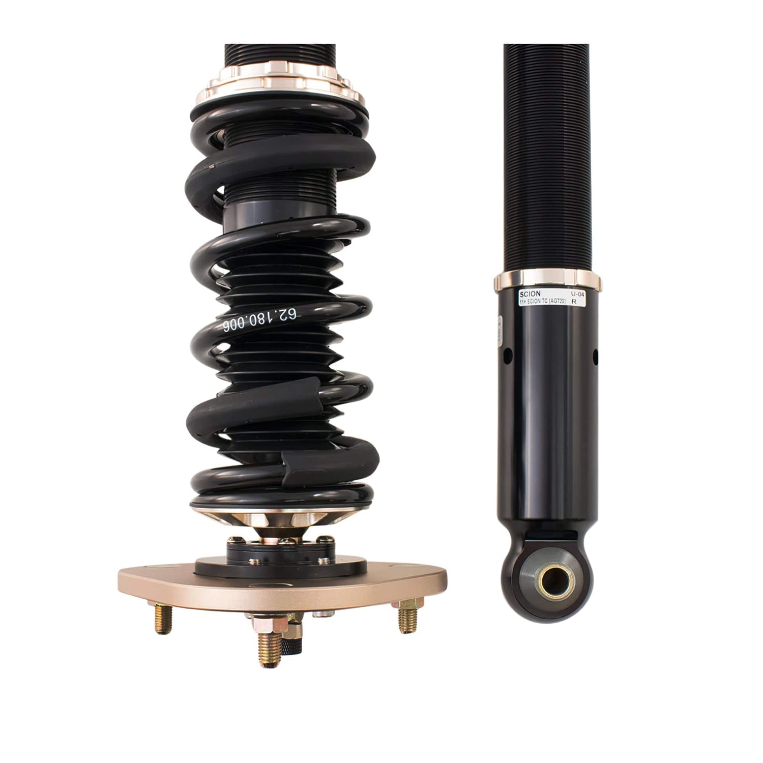 BC Racing BR Series Coilovers for 2011-2016 Scion tC (AGT20) U-04-BR