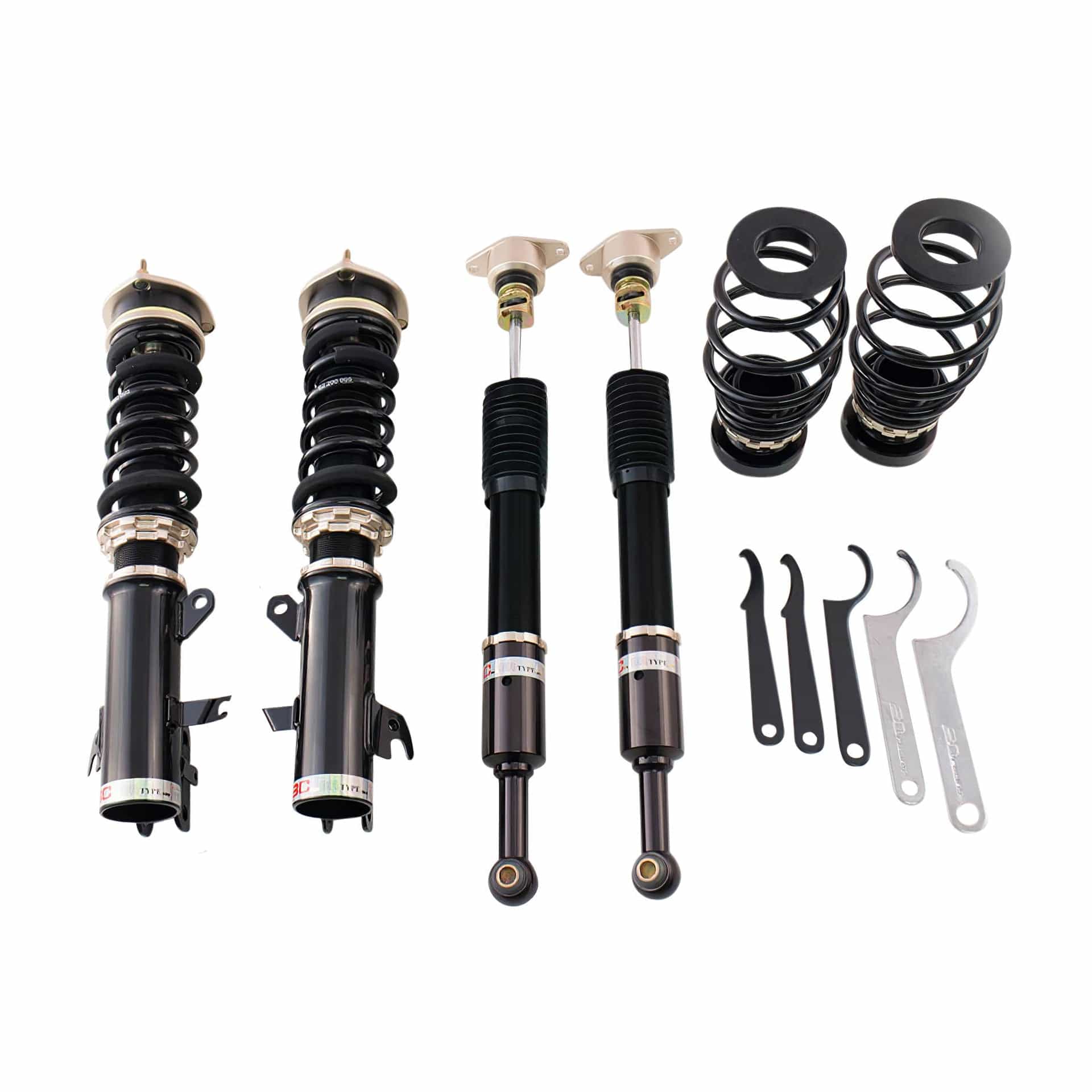 BC Racing BR Series Coilovers for 2011-2019 Ford Fiesta (MK6) E-13-BR