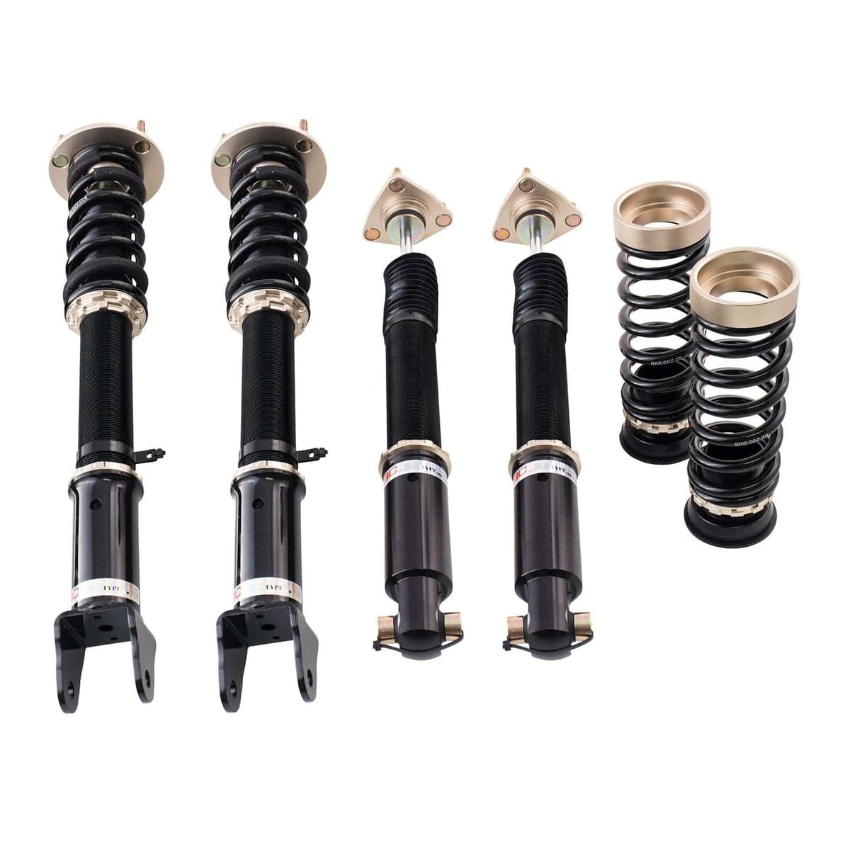 BC Racing BR Series Coilovers for 2013-2020 Lexus GS350 RWD (L10) R-20-BR