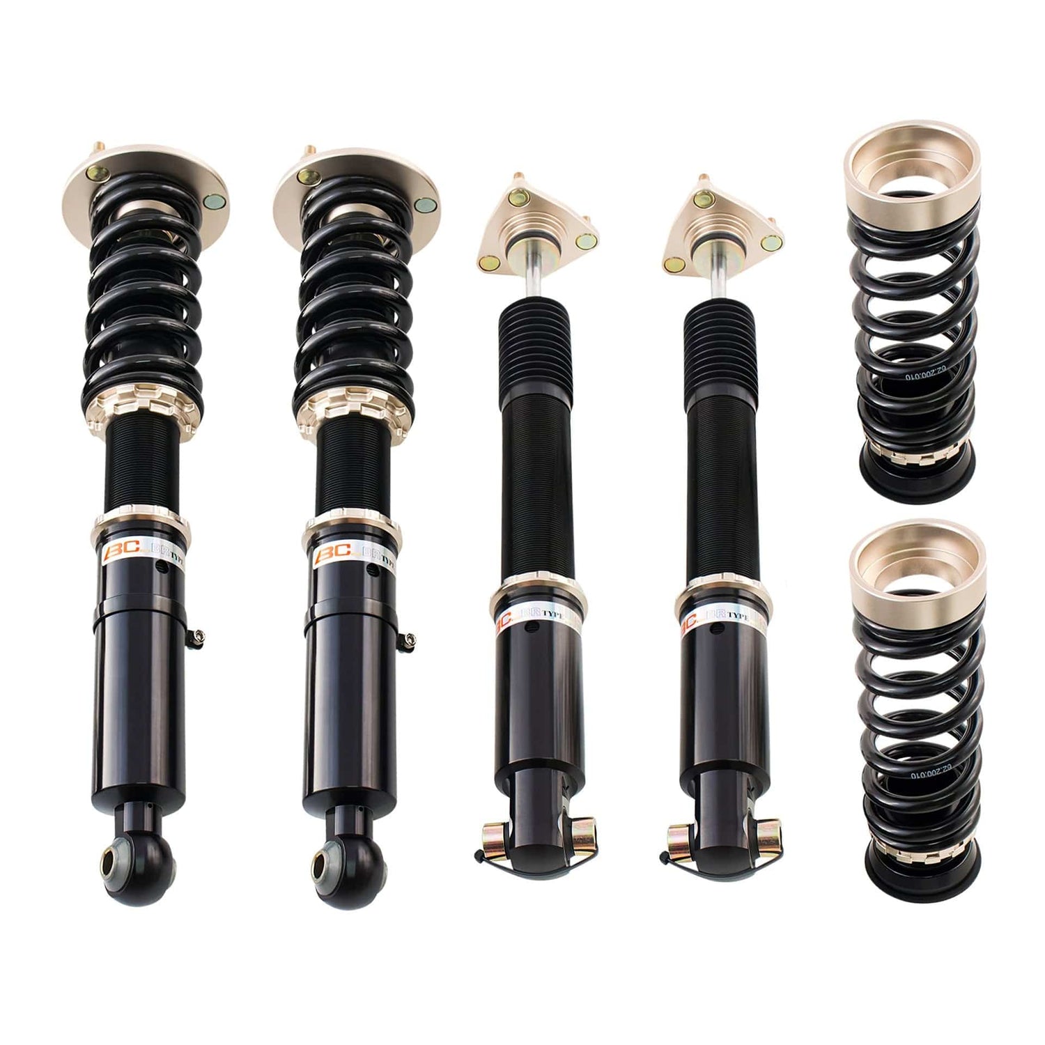 BC Racing BR Series Coilovers for 2014-2016 Lexus IS350 RWD Front Eye LM (GSE31) R-22-BR