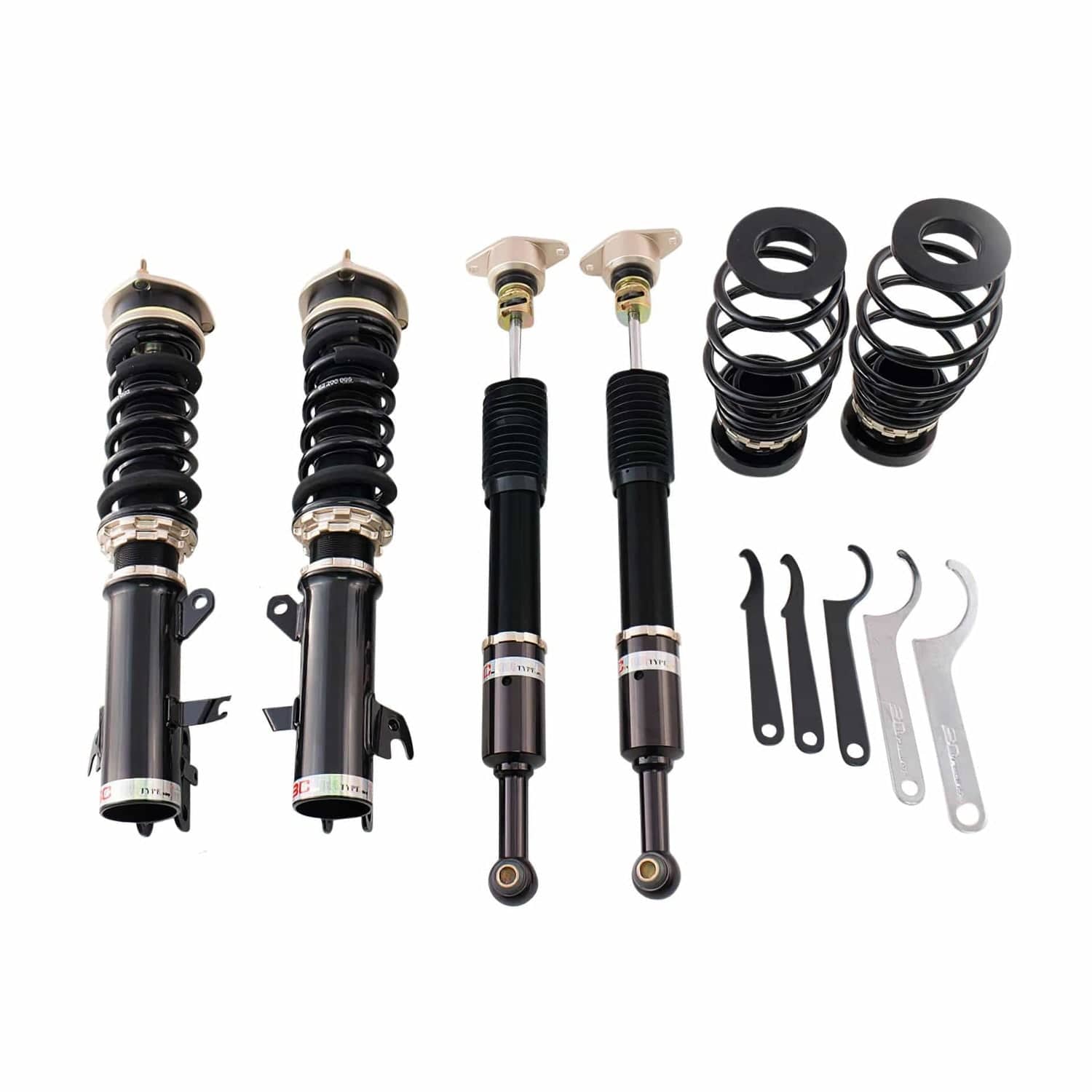 BC Racing BR Series Coilovers for 2014-2019 Ford Fiesta ST (MK6) E-13-BR