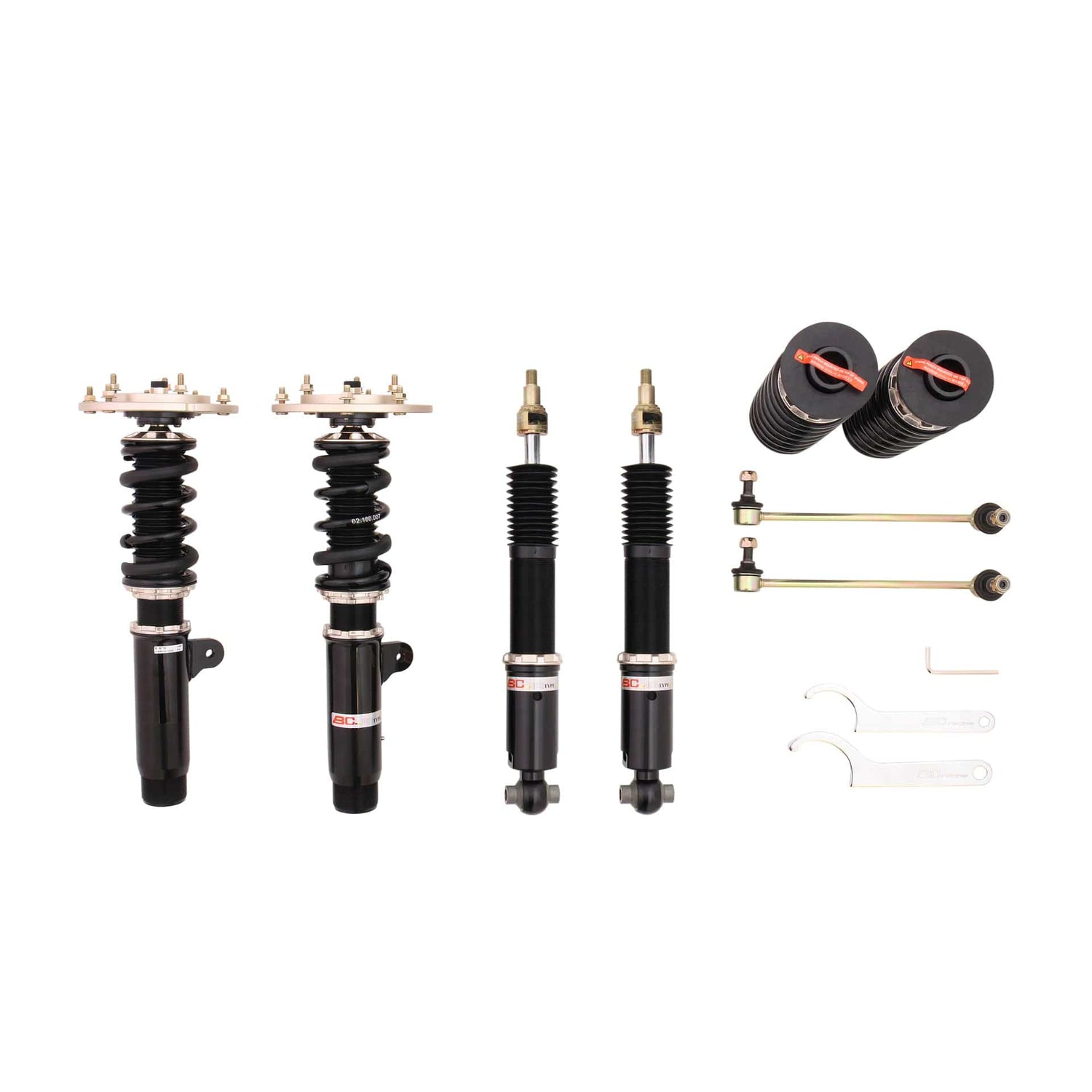 BC Racing BR Series Coilovers for 2015-2019 BMW M4 5-Bolt Top Mounts w/ EDC (F82)