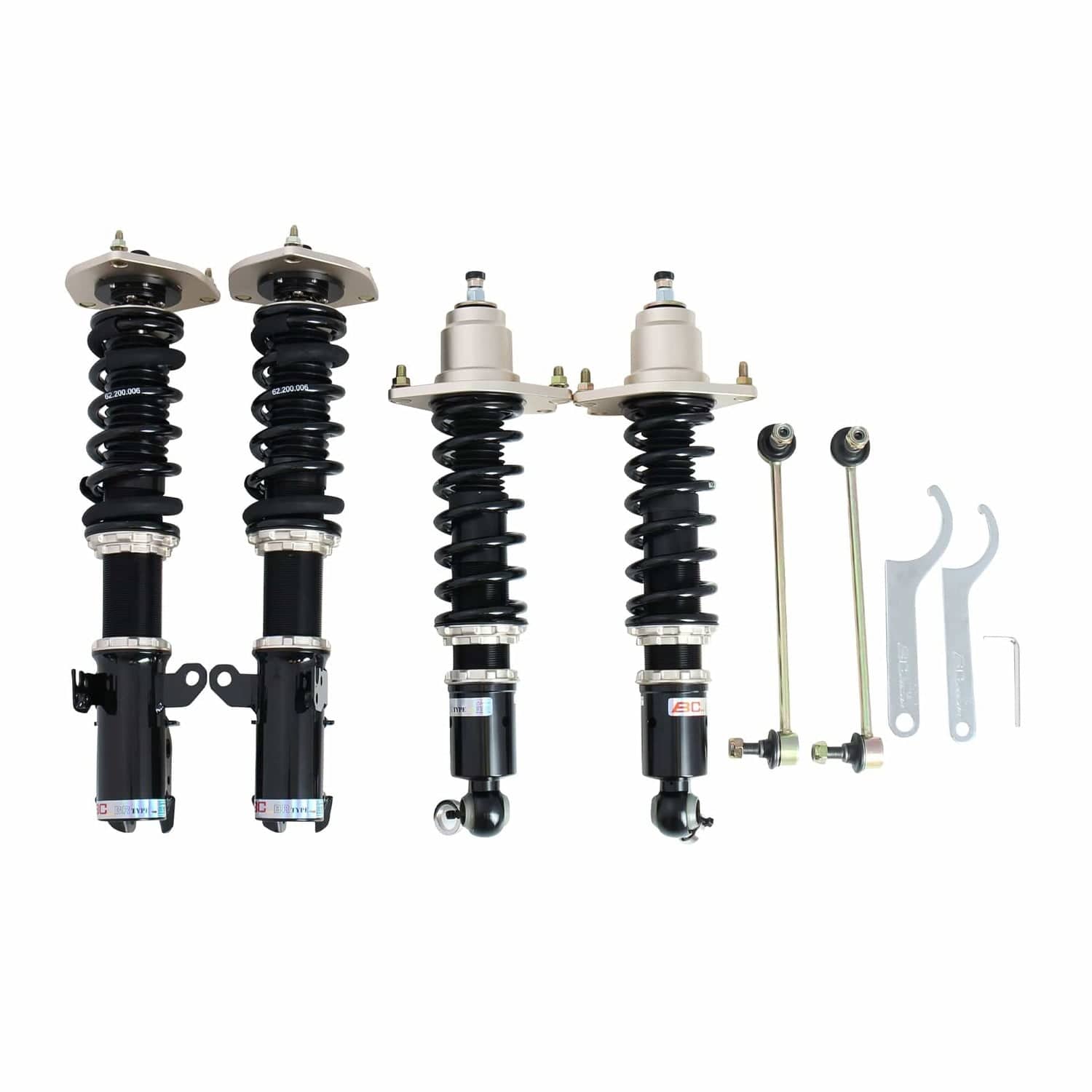 BC Racing BR Series Coilovers for 2019 Toyota Corolla Sedan C-24-BR