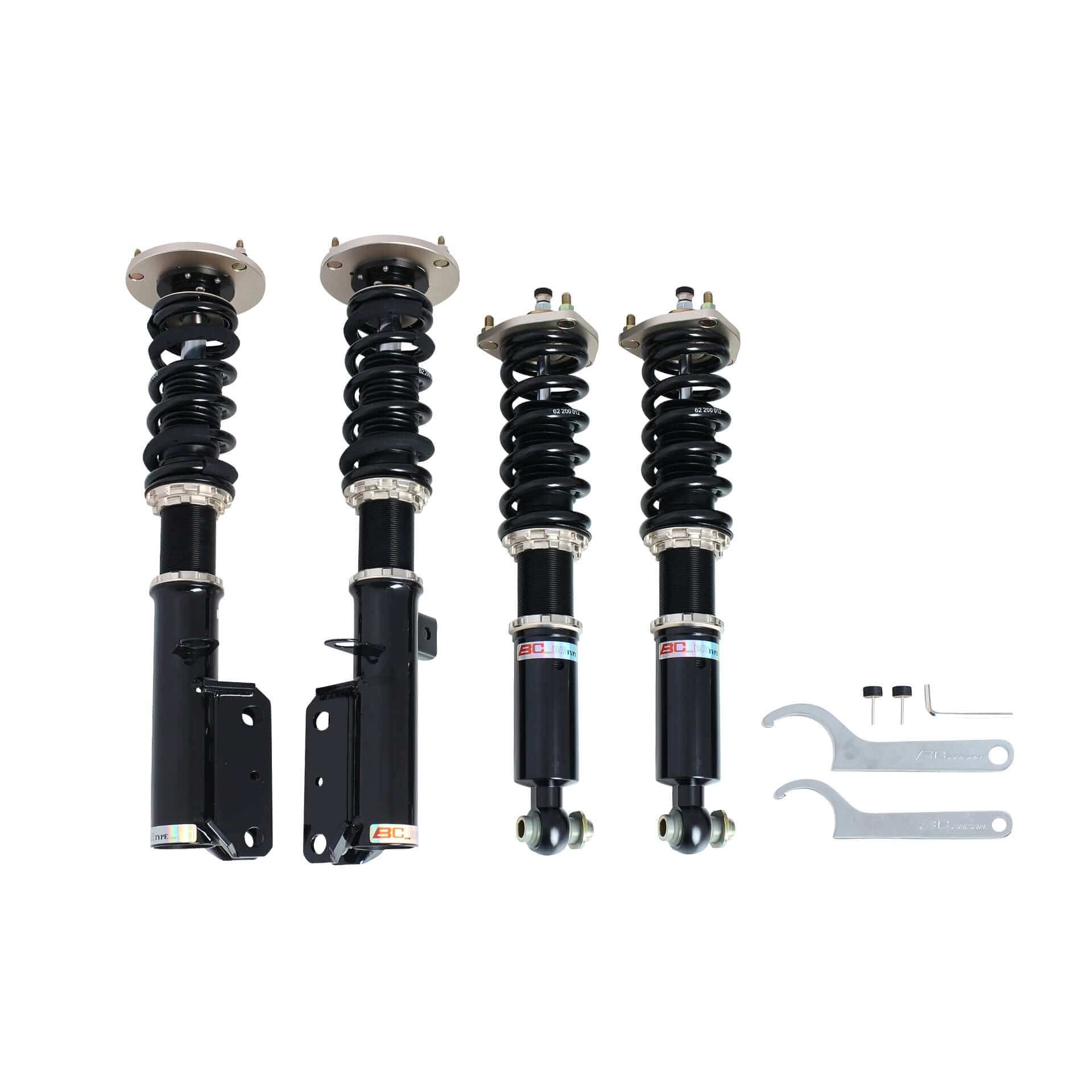 BC Racing BR Series Coilovers (True Rear) for 2001-2006 BMW X5 (E53) I-20-BR