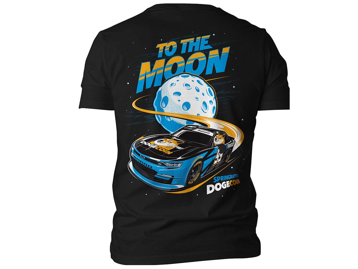 DOGECAR 'To the Moon' Shirt - Black