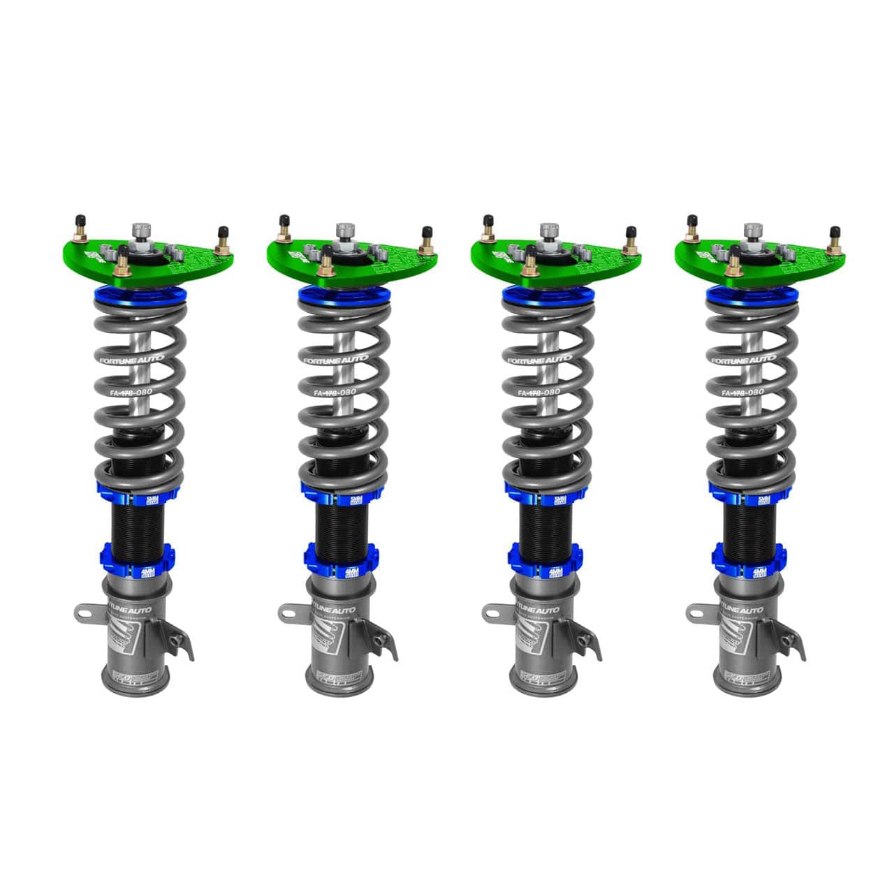 Fortune Auto 510 Series Coilovers - 1998-2005 Lexus IS300 (JCE10) FA510CFD-JEC10
