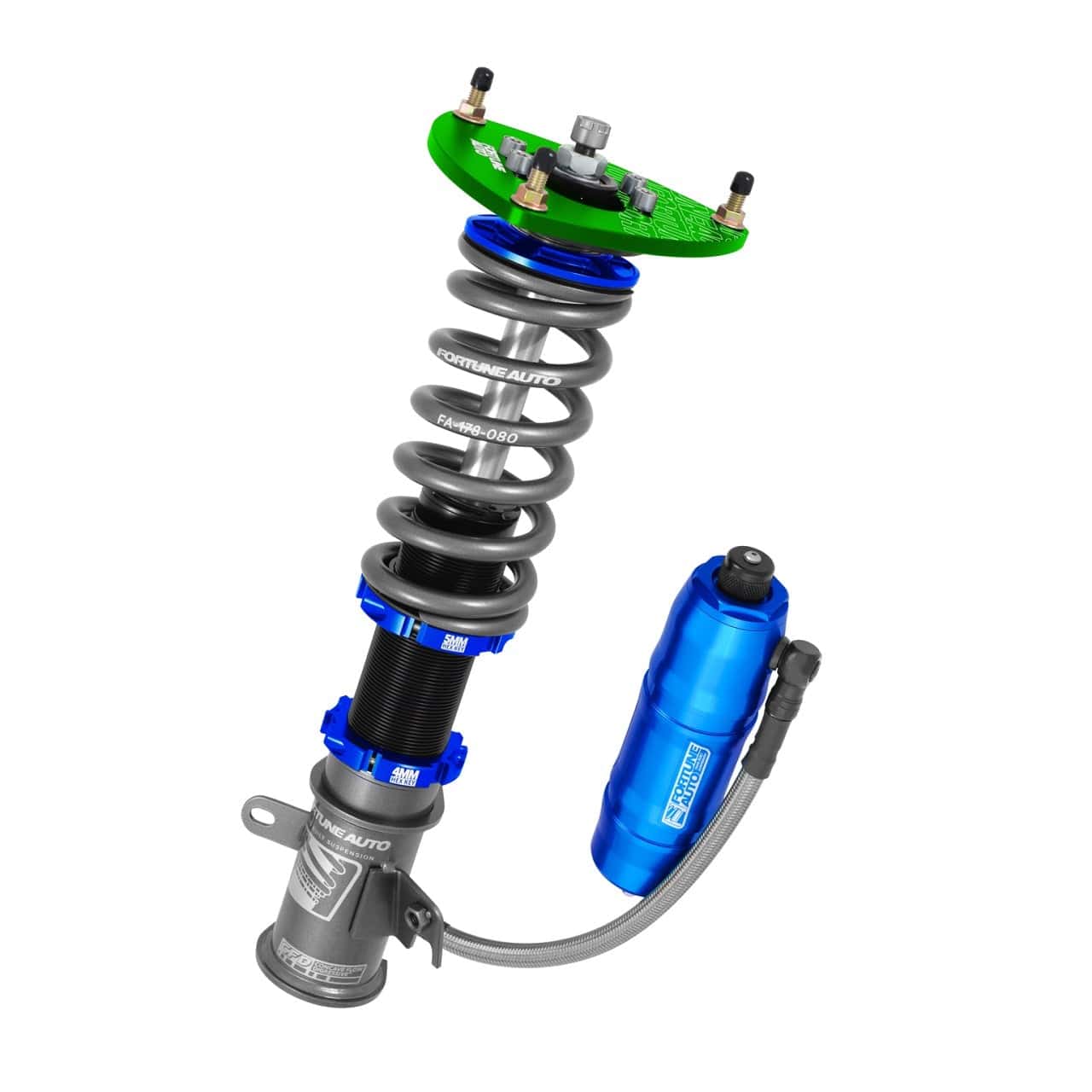 Fortune Auto Dreadnought Pro 2-Way Coilovers - 1988-1991 Honda Civic (EF) FADREAD2-EF
