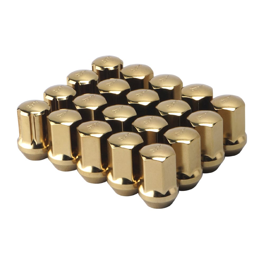 Function and Form Lug Nuts - Steel with Lock Kit W0012125.SS-GLD