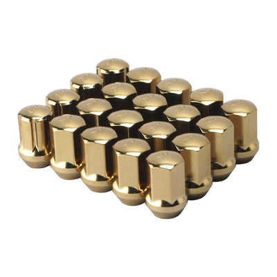 Function and Form Lug Nuts - Steel with Lock Kit W0012125.SS-GLD