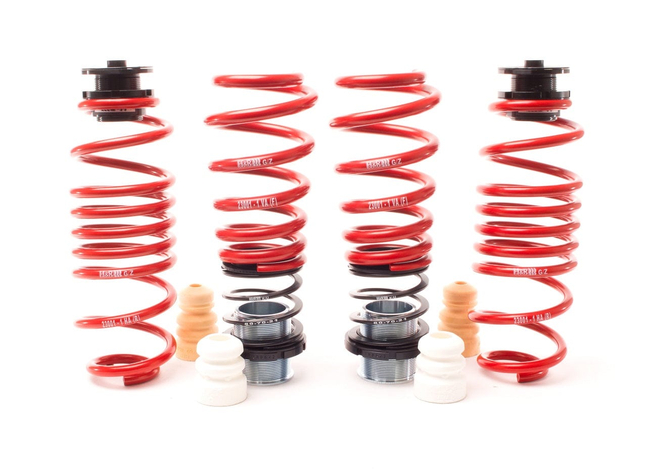 H&R VTF Adjustable Lowering Springs for 2017-2019 Mercedes-Benz E400 4MATIC Coupe AWD w/ Agility-Control (C238) 23011-5
