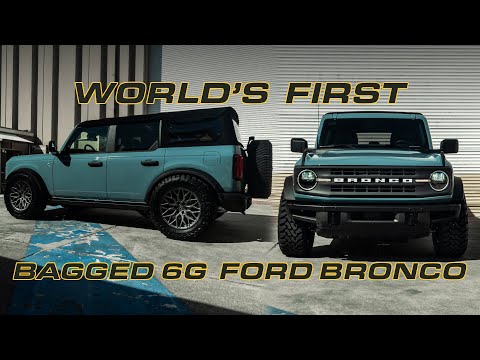 AccuAir Lift Kit System for 2020+ Ford Bronco