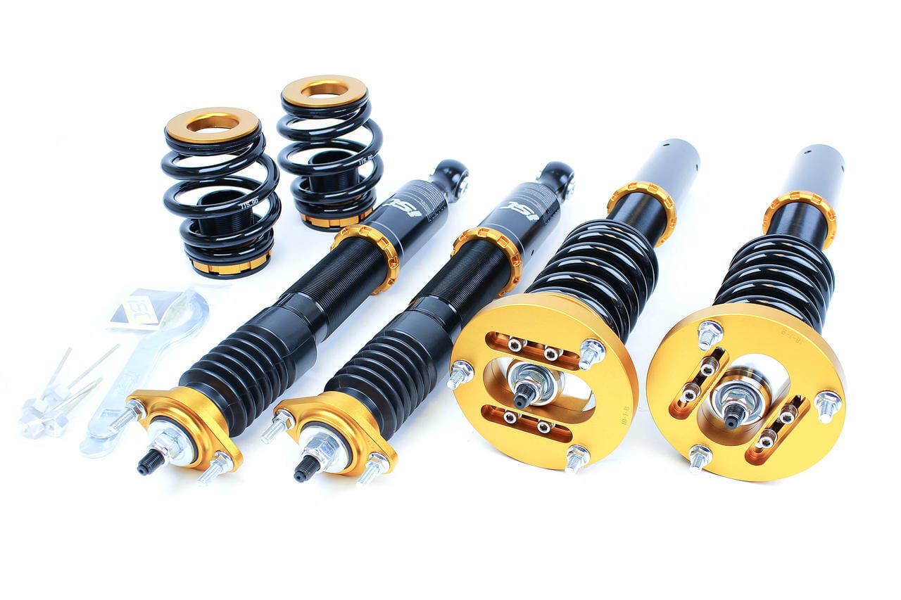 ISC Suspension Basic V2 Track Race Coilovers - 1983-1992 BMW 3 Series 318i/325i 51mm Front Strut (E30) ISC-B013B-1-T