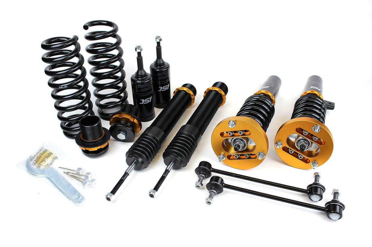 ISC Suspension Basic V2 Track Race Coilovers - 2006-2011 BMW 3 Series 325xi/328xi/330xi/335xi AWD (E90/E91/E92) ISC-B005B-4-T