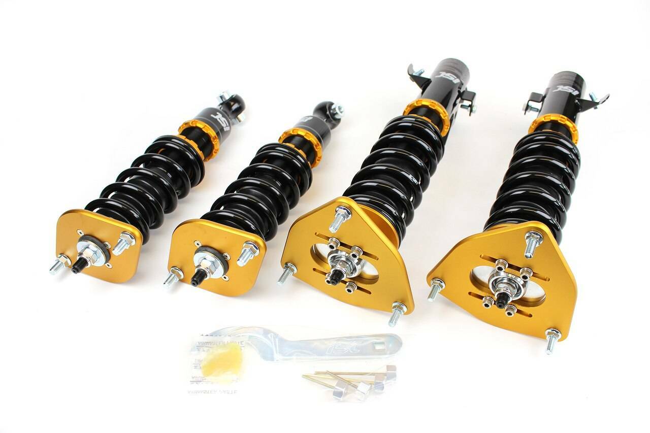 ISC Suspension N1 V2 Track Race Coilovers - 2008-2014 Subaru WRX STI ISC-S007-T
