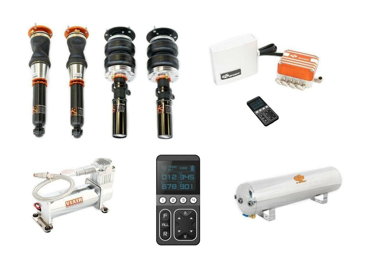 KSport Airtech Pro Plus Air Suspension - 2006-2014 Audi TT Quattro AWD CAU121-APP