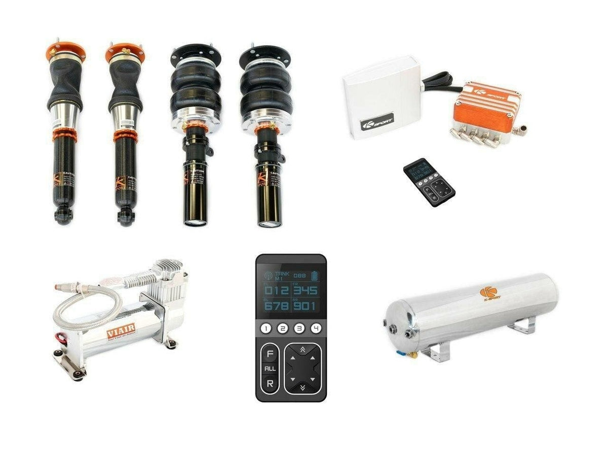 KSport Airtech Pro Plus Air Suspension - 2012-2018 BMW 6 Series Gran Coupe RWD Excl M F06 CBM271-APP-01
