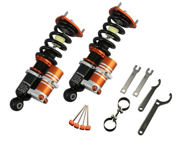 KSport Circuit Pro 3 Way Adjustable Coilovers - 2012-2015 Honda Civic Excl Si 14-15 True Rear Coilover CHD360-C3-01
