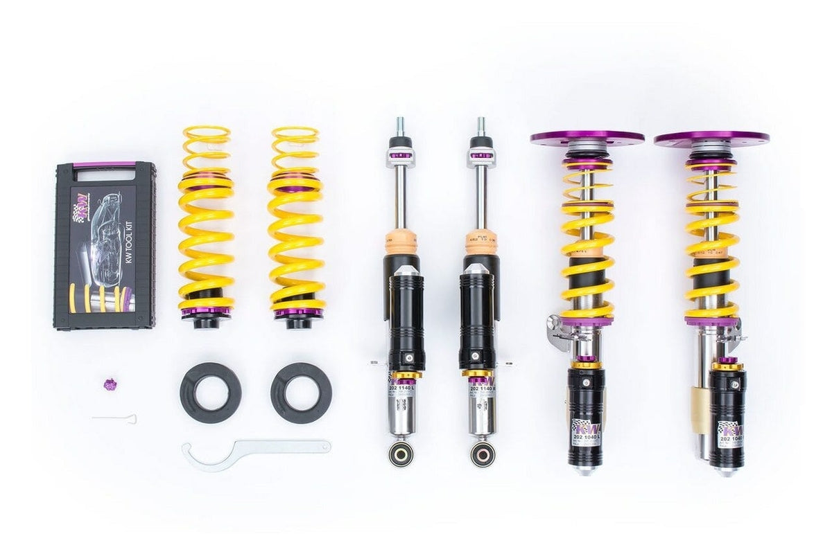 KW Clubsport 2-Way Coilovers - 1985-1992 Volkswagen Golf 2WD SKU 35280802