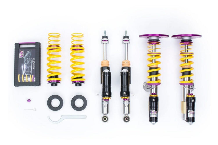 KW Clubsport 2-Way Coilovers - 2003-2007 Audi S4 Quattro SKU 35210765
