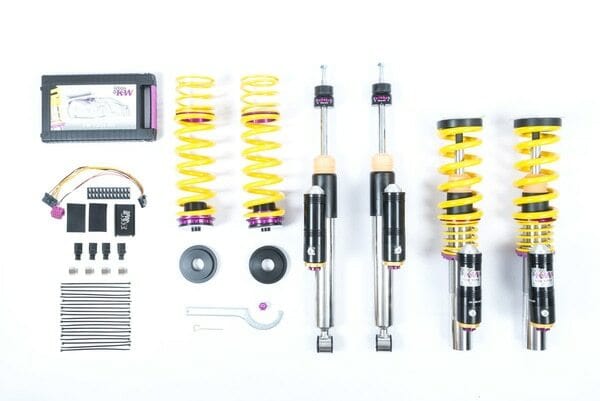 KW Variant 4 Coilovers - 2010-2015 Audi R8 V10 (w/ Magnetic Ride) SKU 3A711005