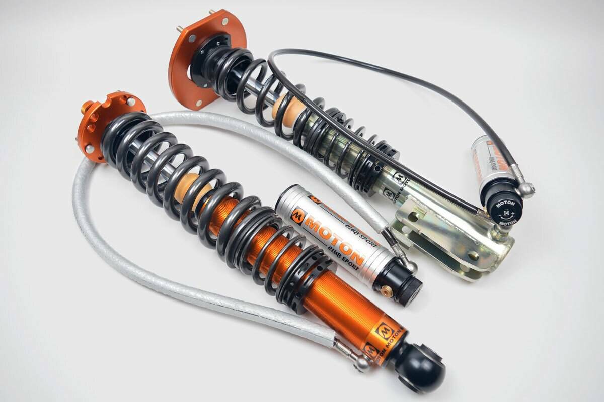 Moton Suspension 2 Way Sport Coilovers (True Coilover) - 1998-2006 BMW 3 Series (E46 / Front 0' Camber) M 505 158